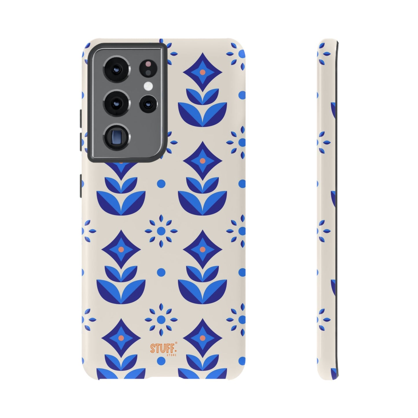 Floral Case | Coque résistante double protection avec Design Fleuri