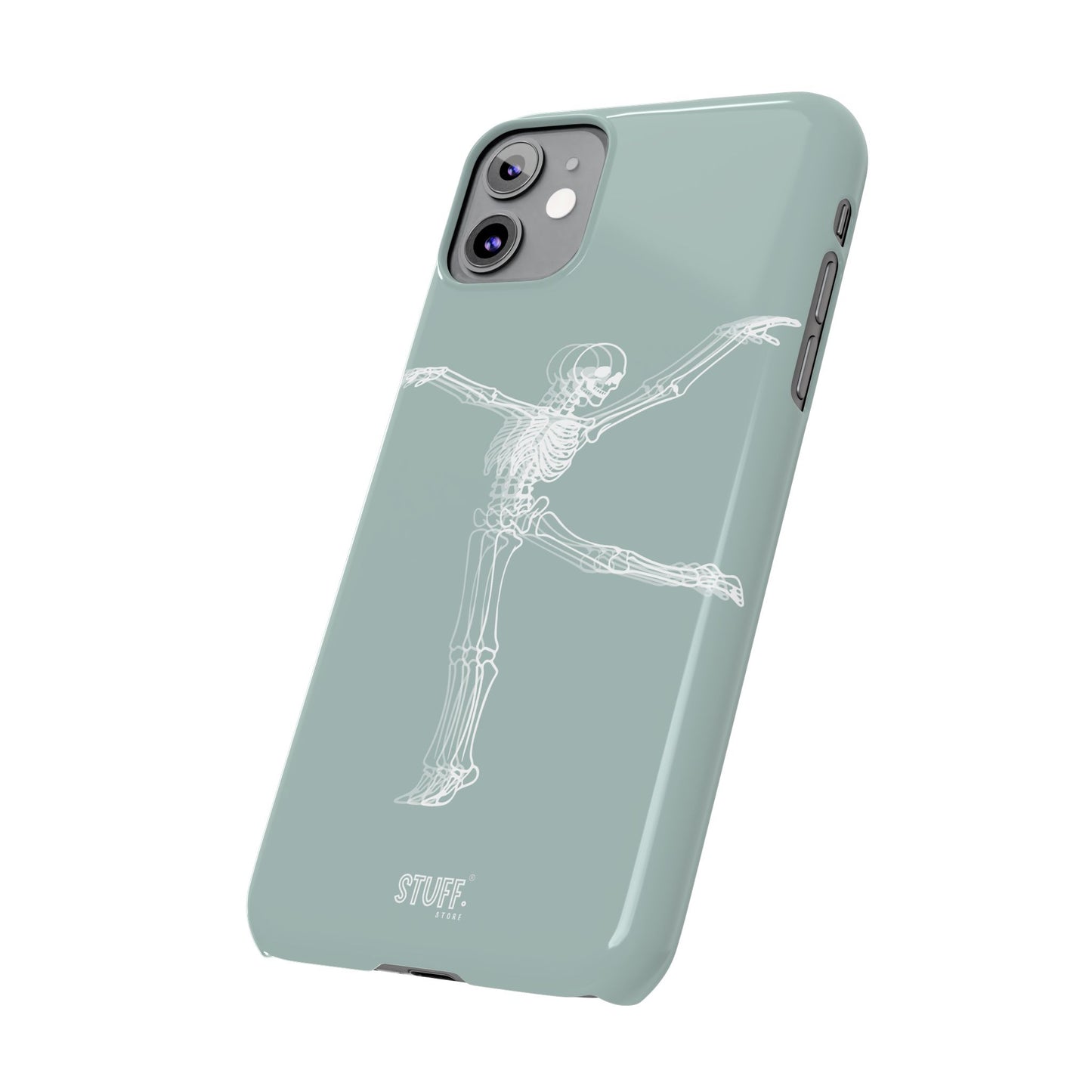 Bone-a-Rina | Coque slim durable et anti-chocs avec Design de Squelette Ballerine