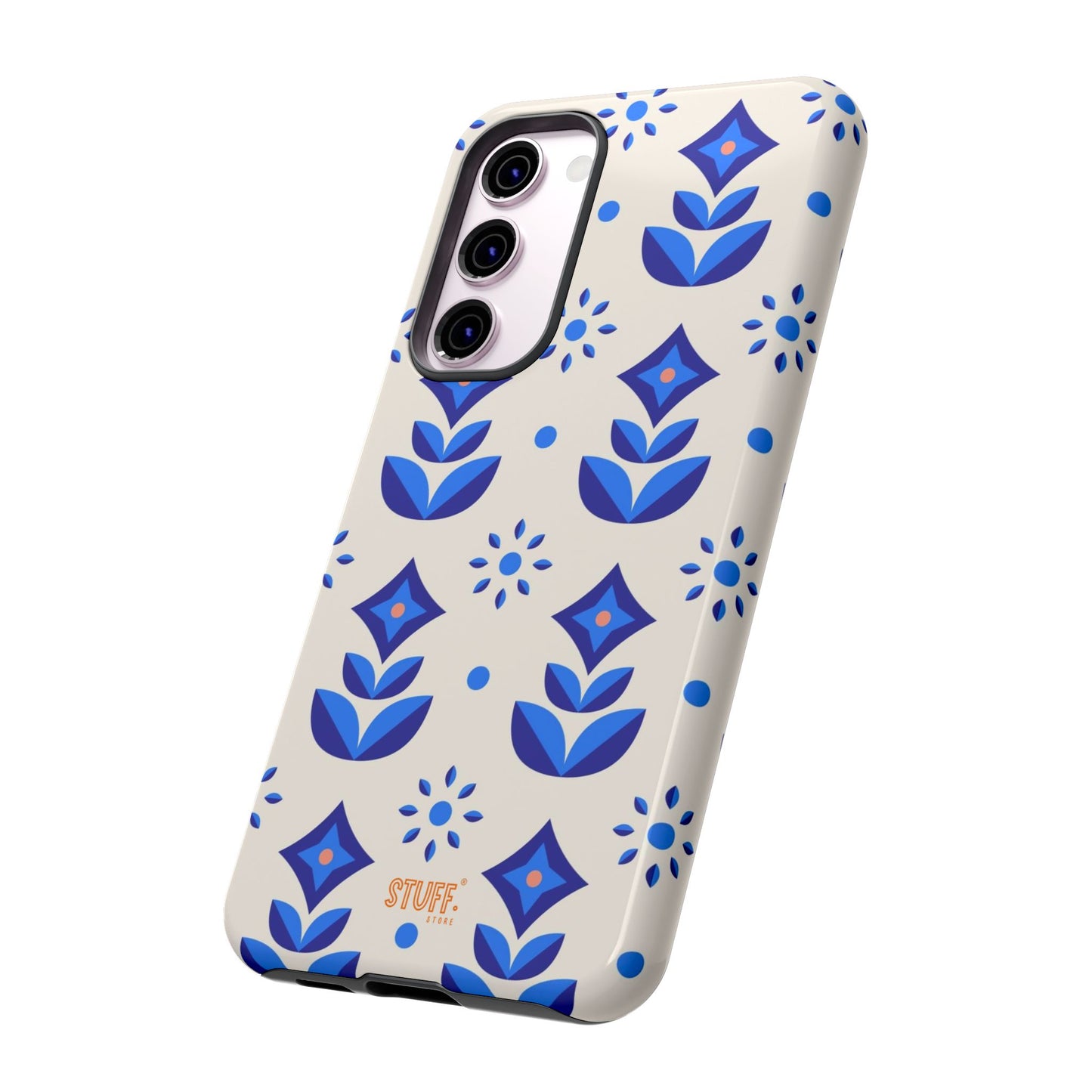 Floral Case | Coque résistante double protection avec Design Fleuri
