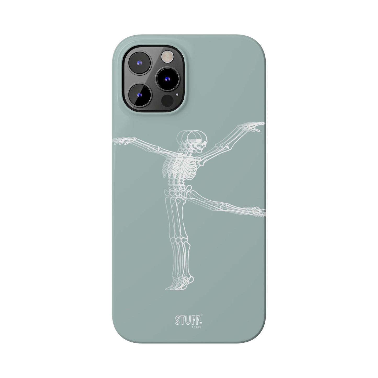 Bone-a-Rina | Coque slim durable et anti-chocs avec Design de Squelette Ballerine