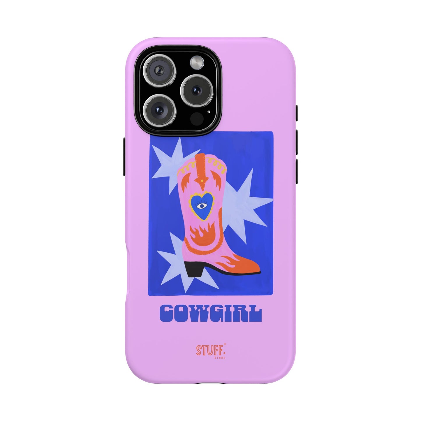 Cowgirl Case | Cose résistante double protection avec Design Western