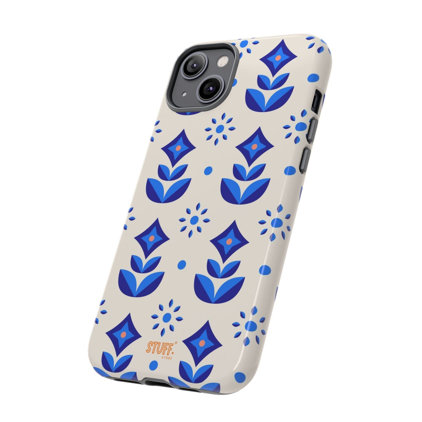 Floral Case | Coque résistante double protection avec Design Fleuri