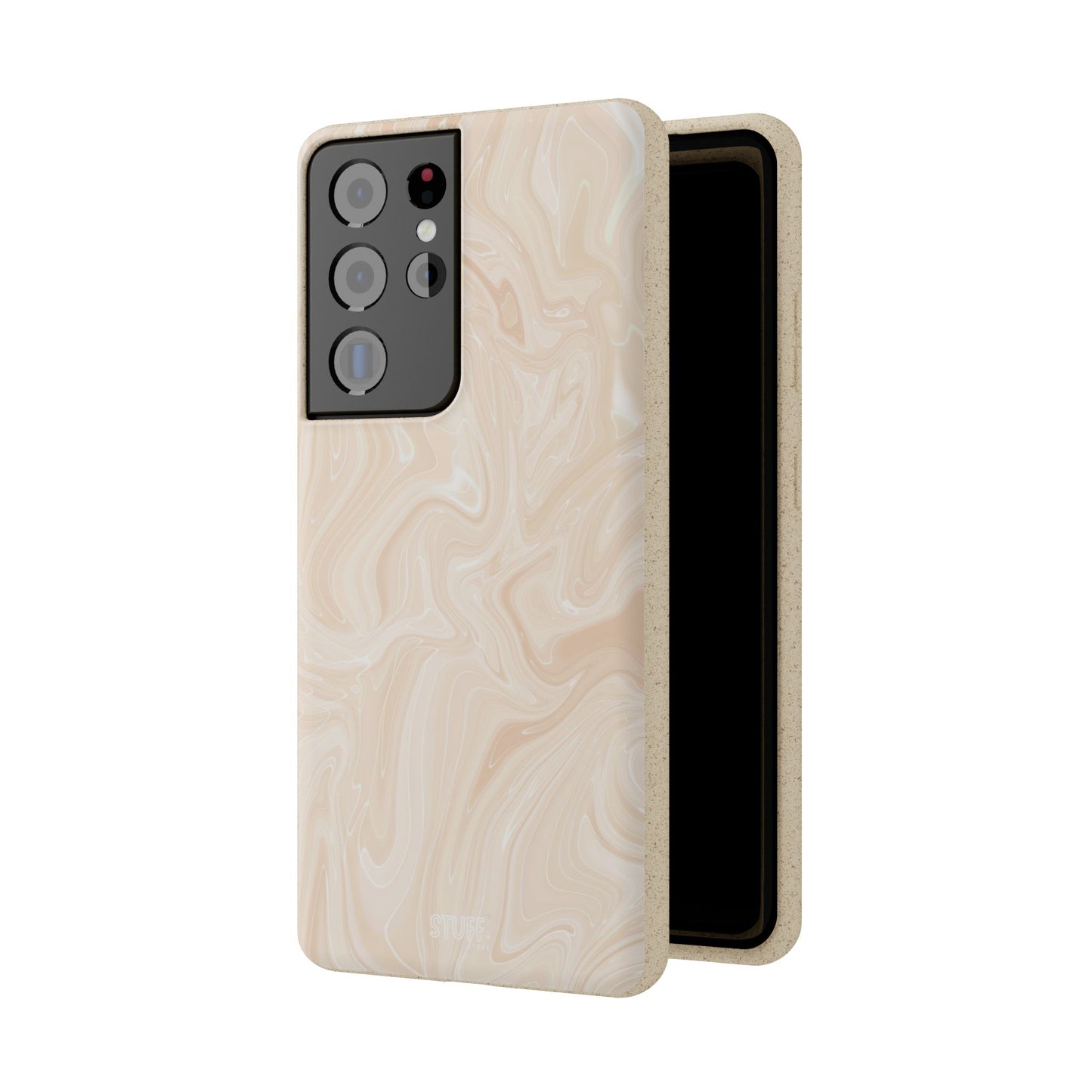 Liquid Marble Case | Coque Eco-Friendly en Bambou et Bioplastique Effet Marbré - Disponible avec Emballage Cadeau