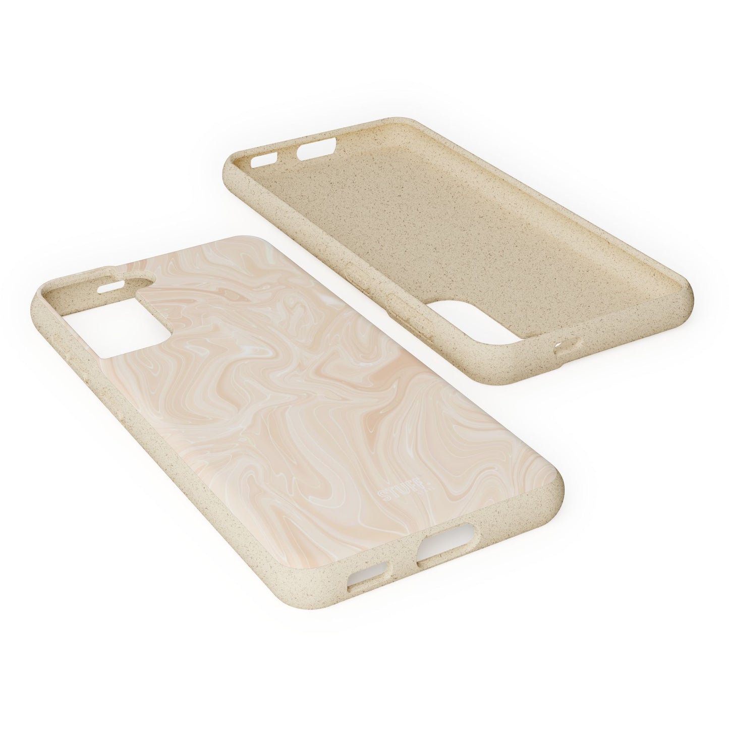 Liquid Marble Case | Coque Eco-Friendly en Bambou et Bioplastique Effet Marbré - Disponible avec Emballage Cadeau