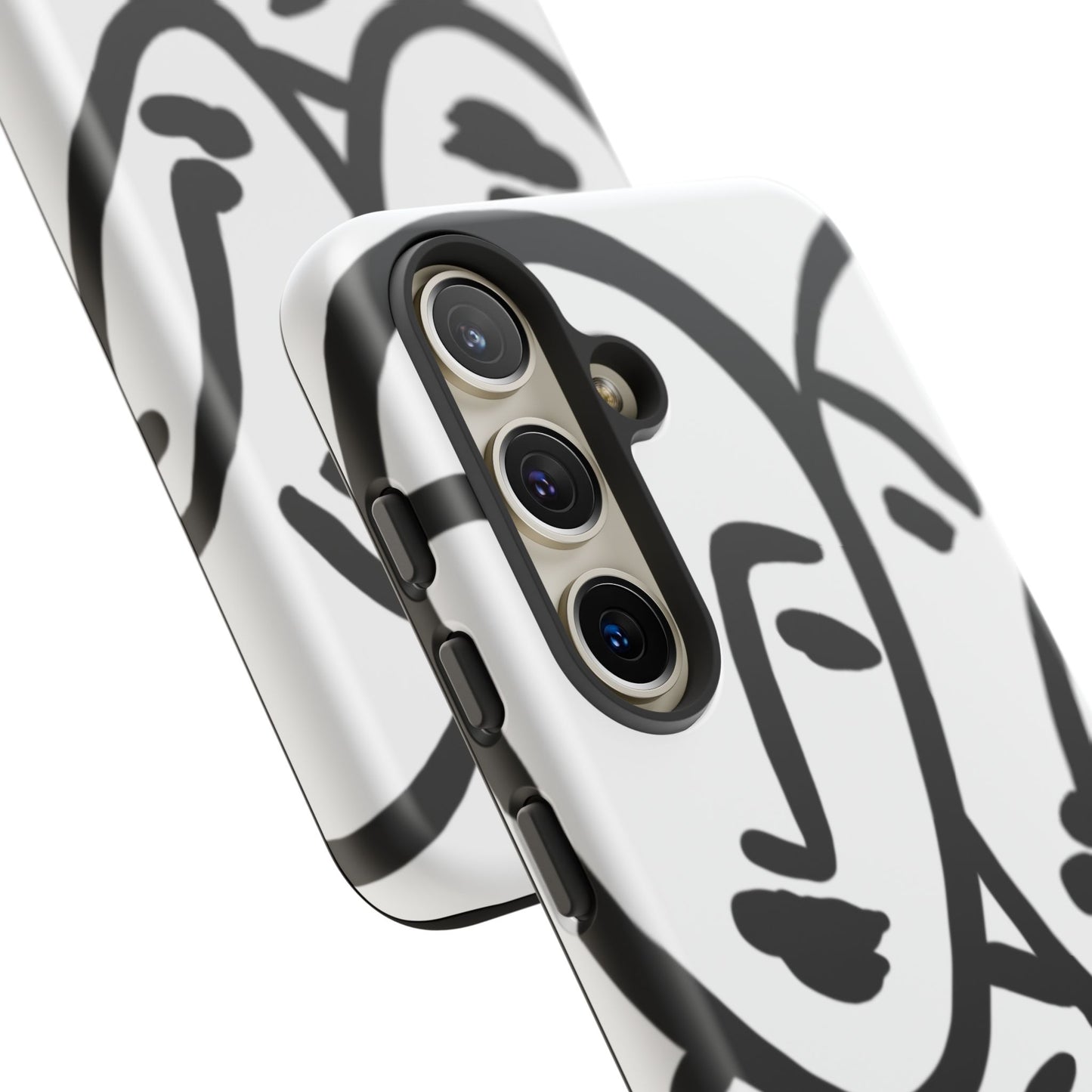 Les Trois Visages | Coque résistante double protection — inspiration Matisse