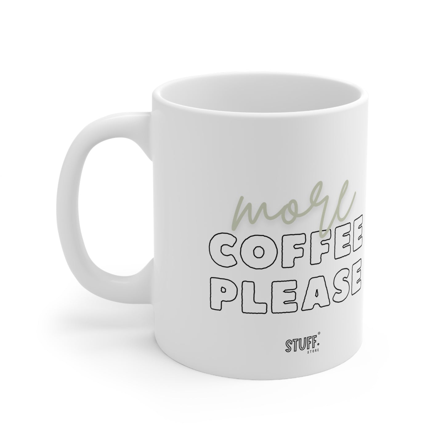 More Coffee Cup | Mug en céramique – 330ml / 440ml