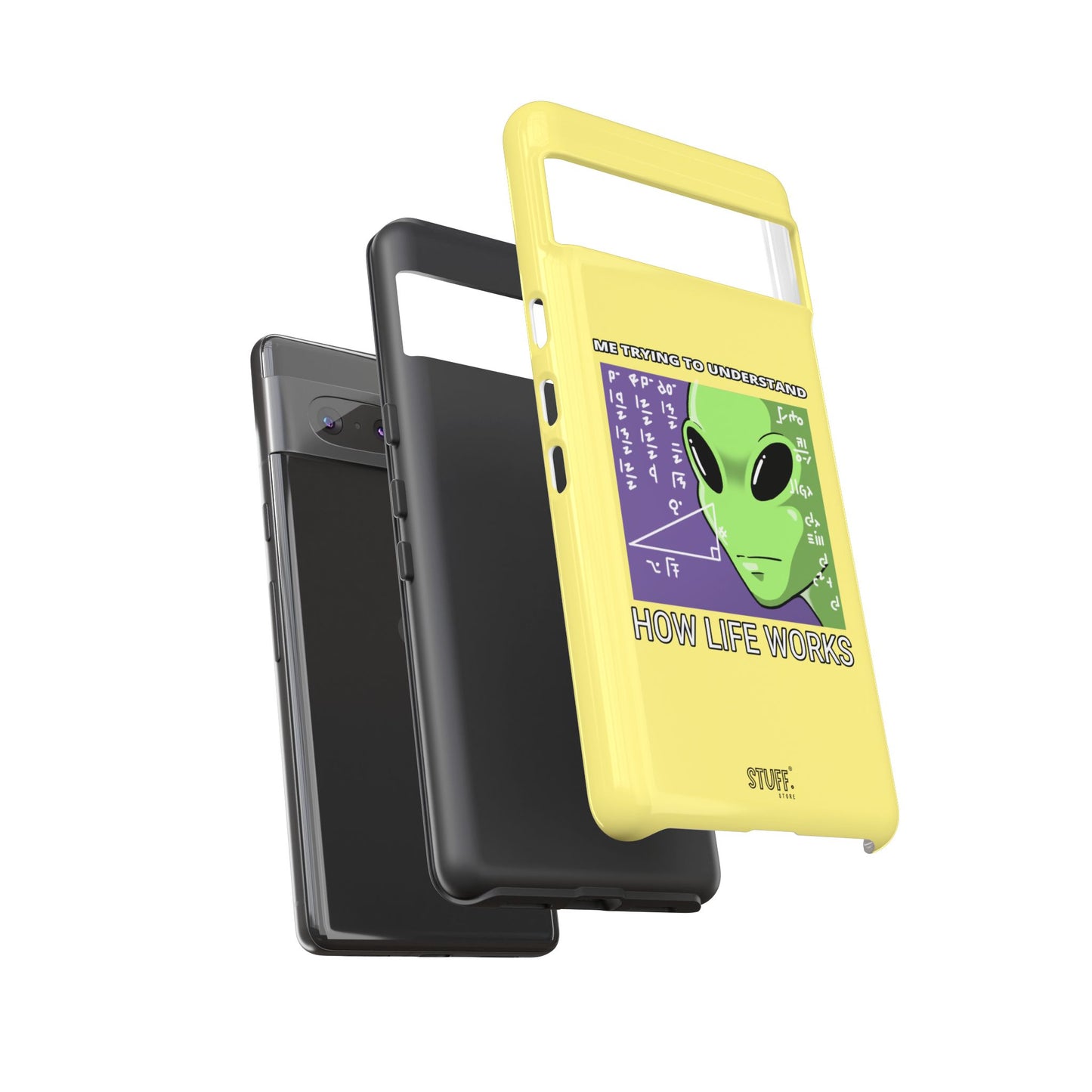 Confused Alien Case | Coque résistante Dual Protect anti-choc