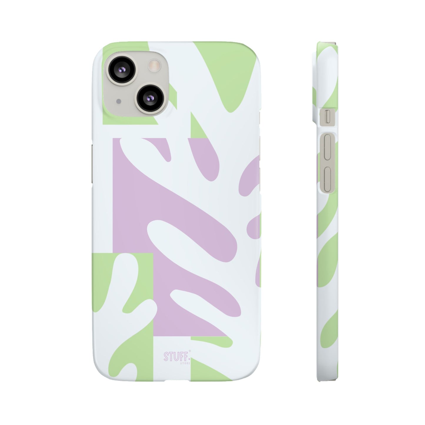 Natura Case | Coque snap légère et résistante avec Design Floral inspiration Matisse
