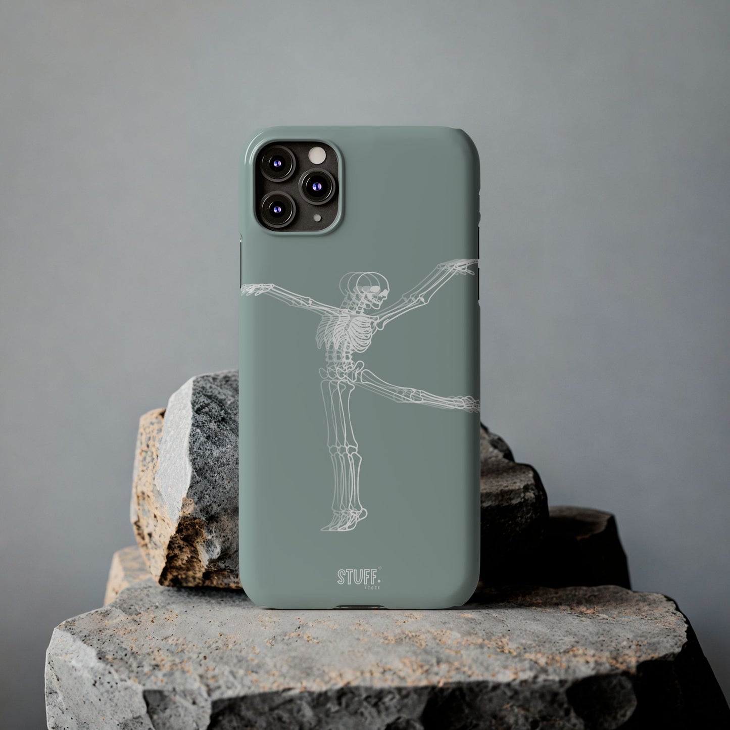Bone-a-Rina | Coque slim durable et anti-chocs avec Design de Squelette Ballerine