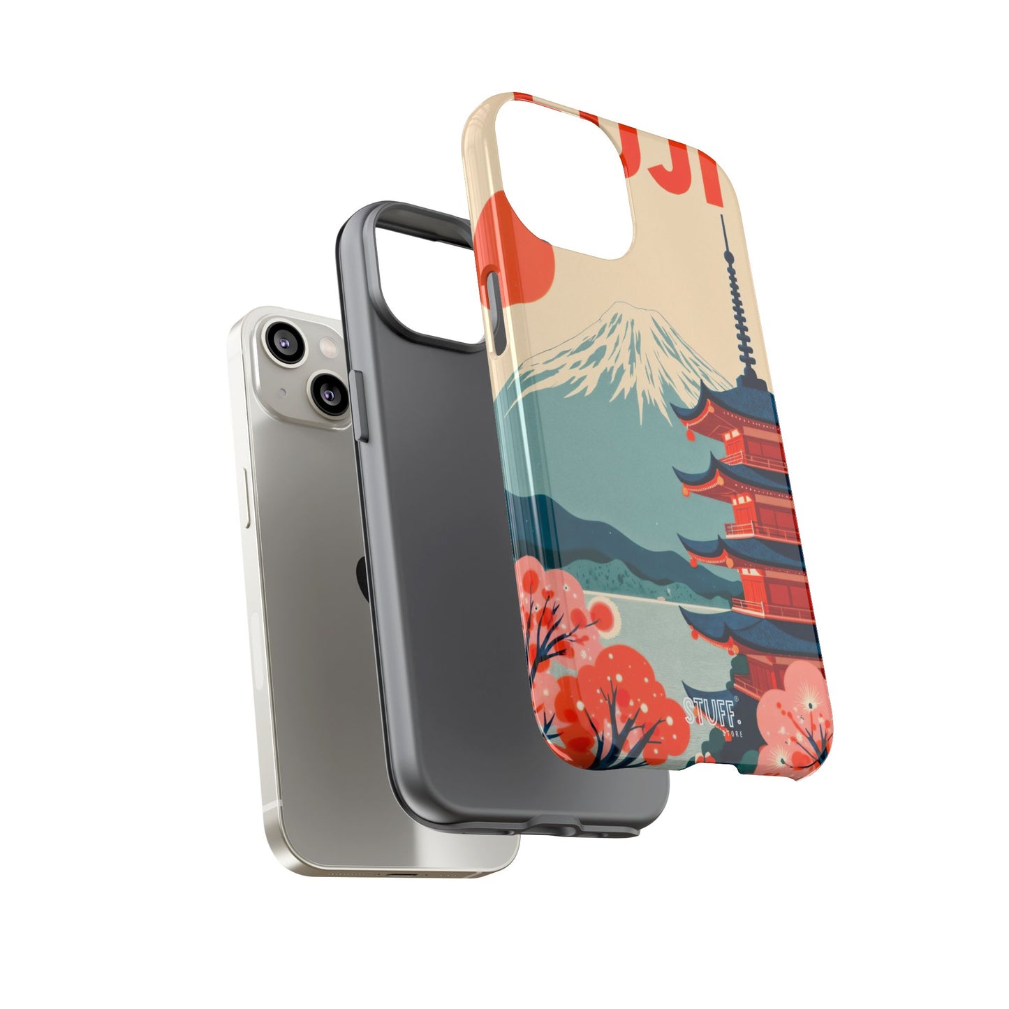 Fuji Case | Durable double protection case with Mount Fuji design