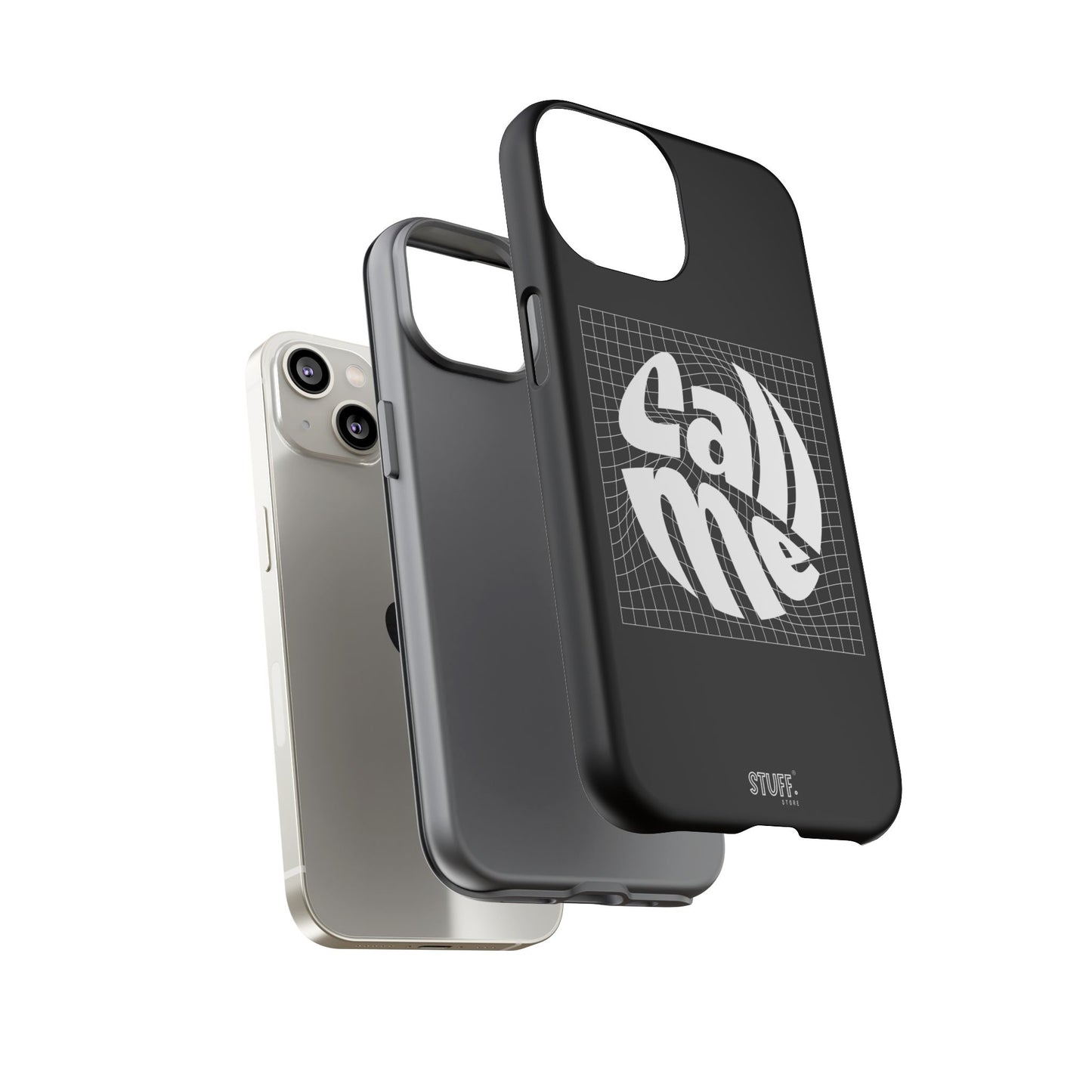 Call Me Case | Coque résistante double protection - Noir Effet Mat