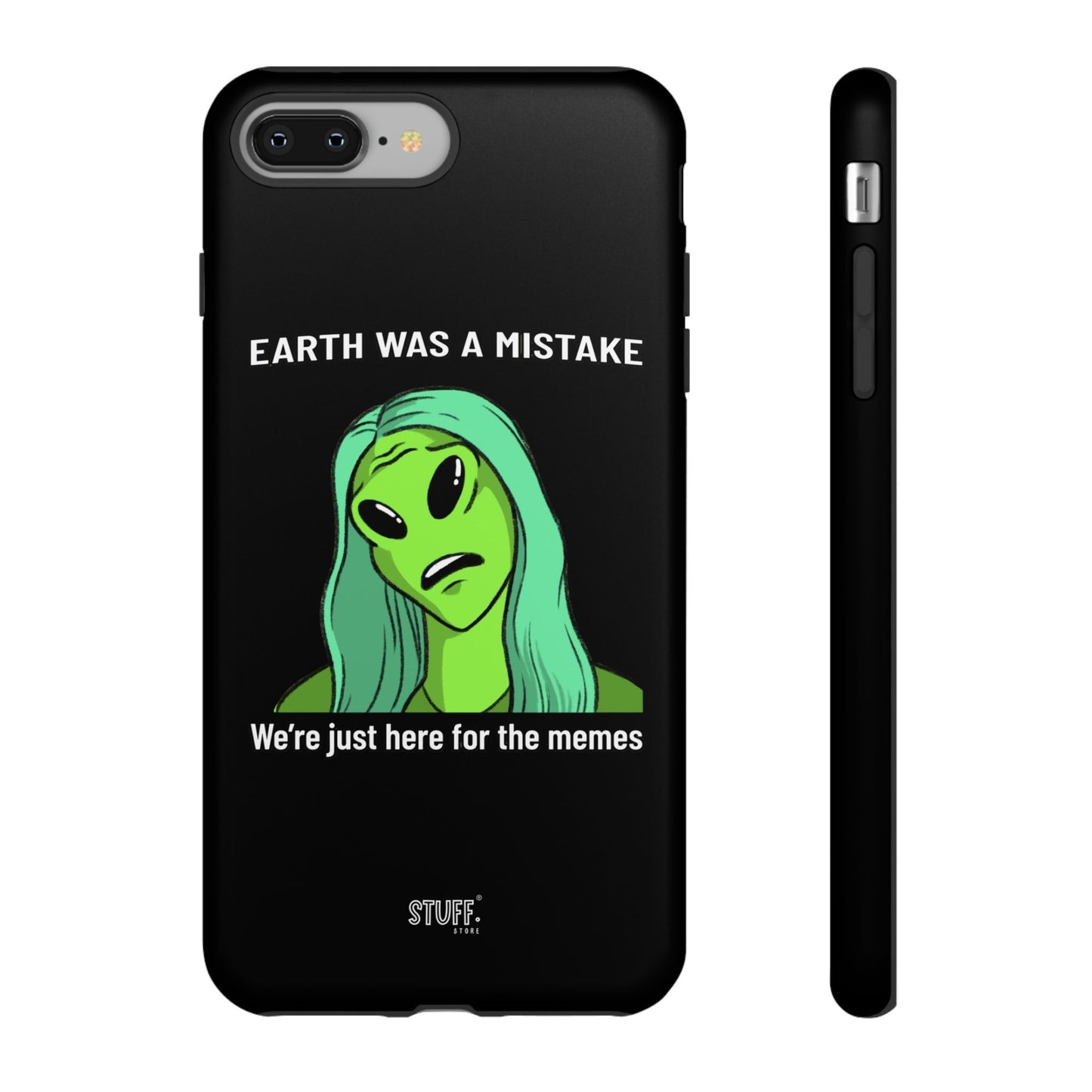 Meme Liking Alien Case | Coque résistante double protection pour les amateurs de Pop Culture