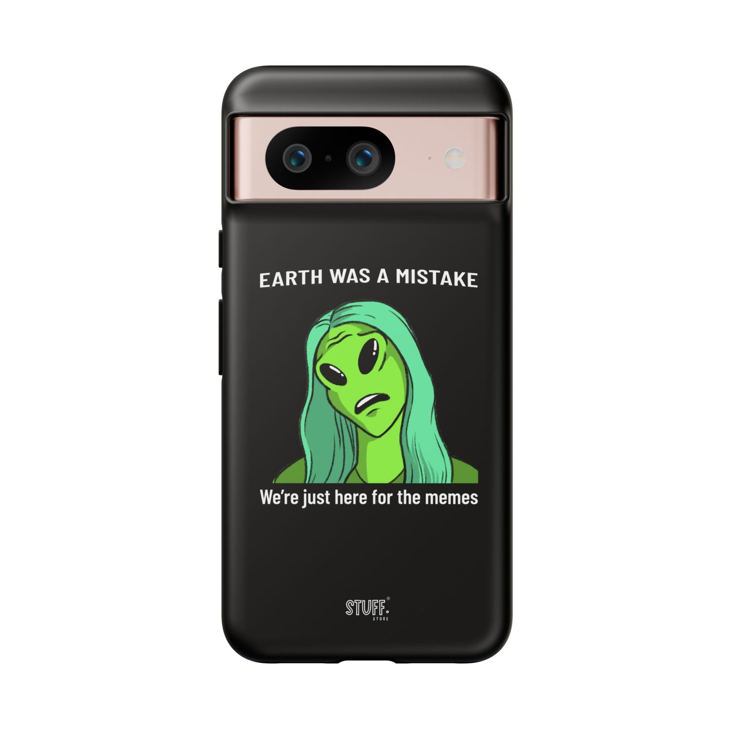Meme Liking Alien Case | Coque résistante double protection pour les amateurs de Pop Culture