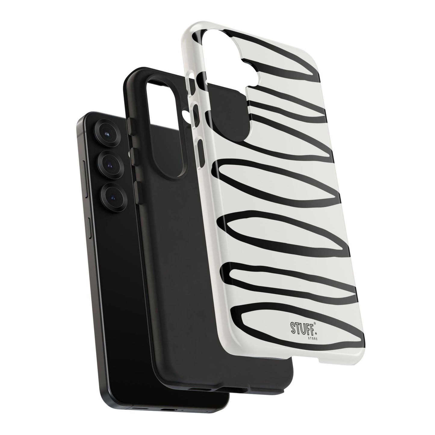 Loopy Case | Coque résistante double protection - Motif cercles abstraits