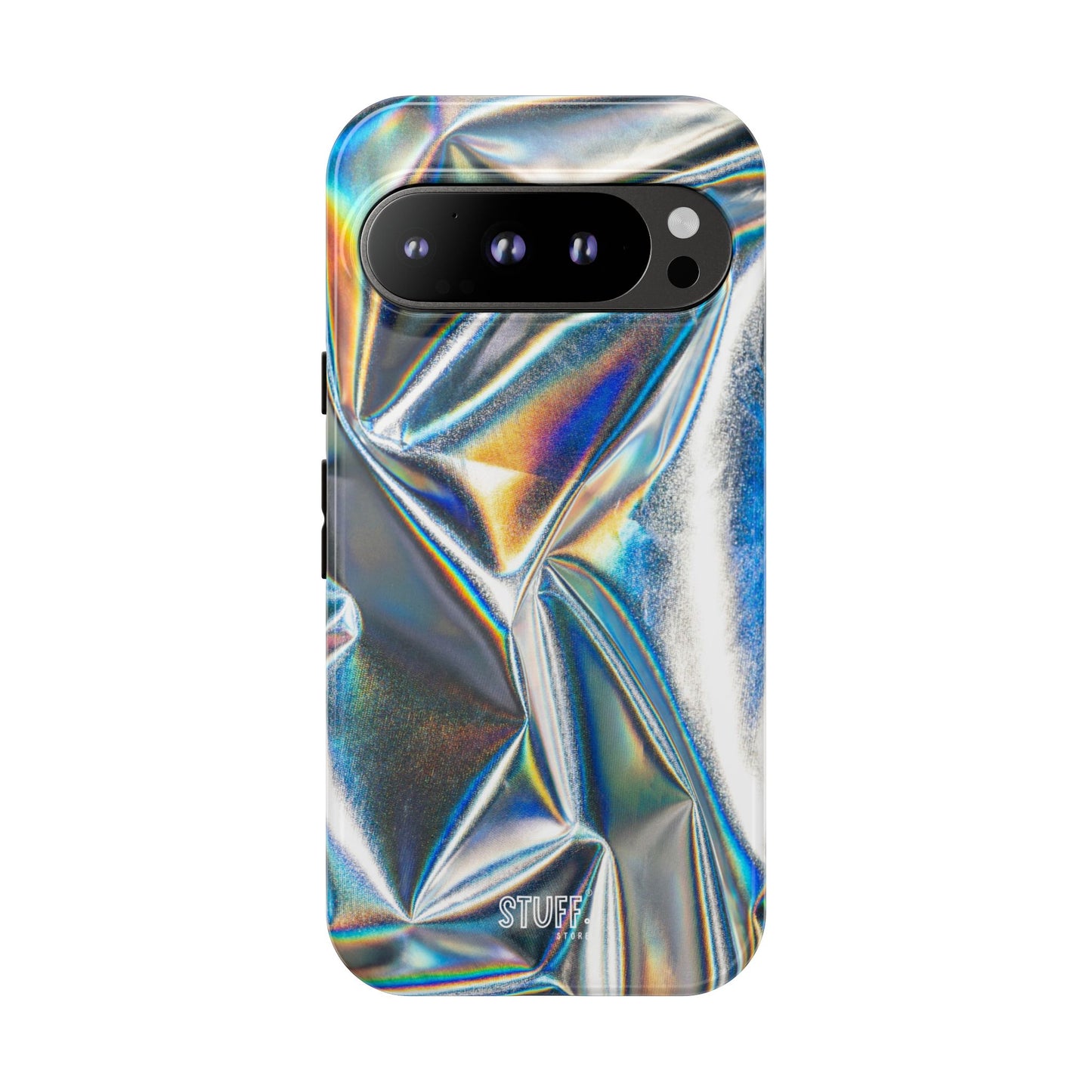 Metallic Case | Coque résistante double protection anti-choc - Effet Métallique