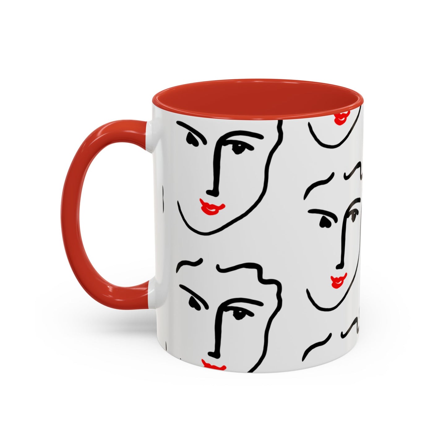 Nadia Cup | Matisse-inspired two-tone mug - 330ml