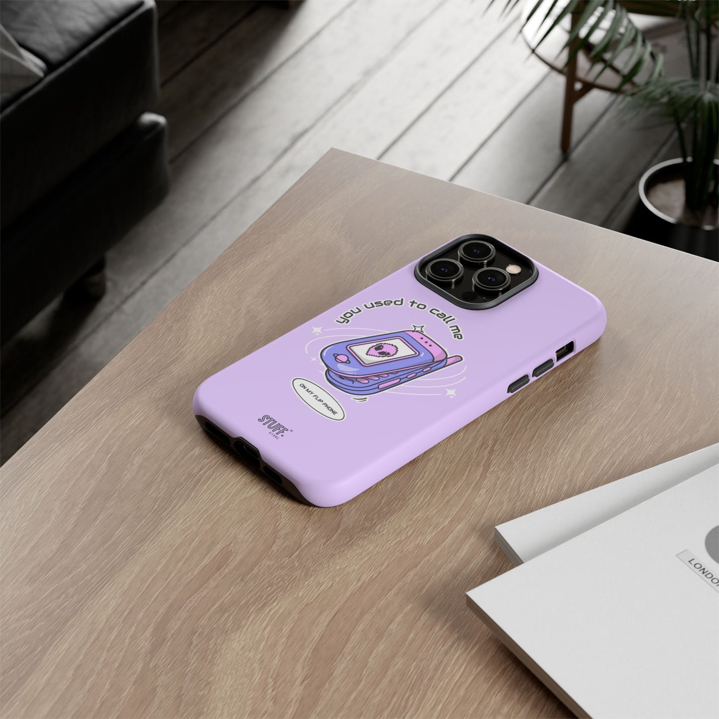Flip Phone Case | Coque résistante double protection avec Design Y2K