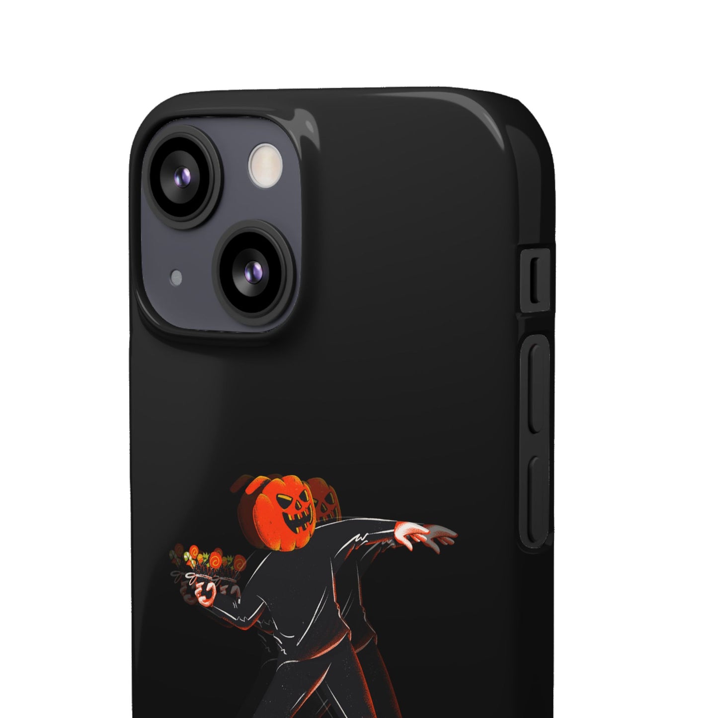 Pumpksy | Coque snap légère et résistante inspiration Banksy – Noir
