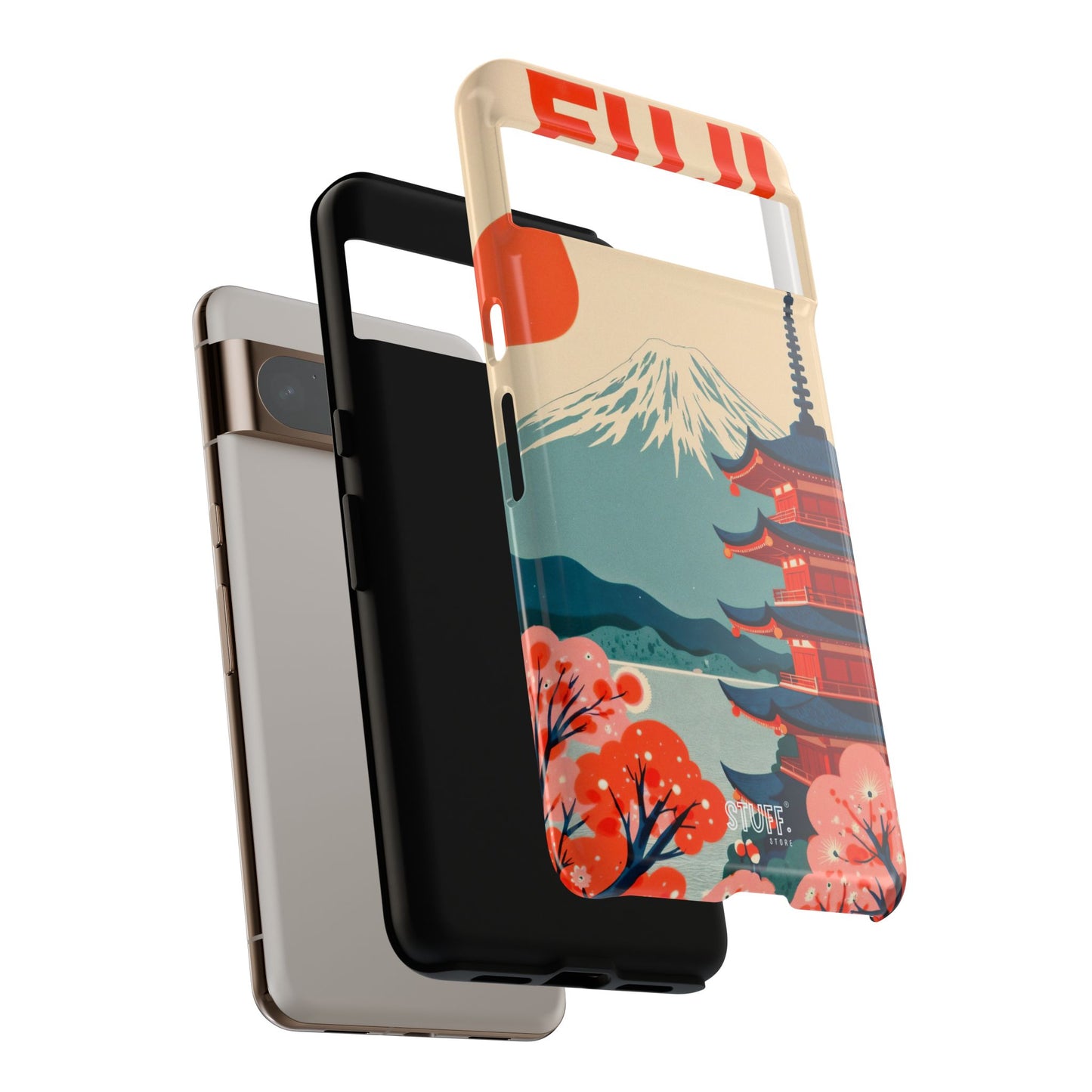 Fuji Case | Durable double protection case with Mount Fuji design