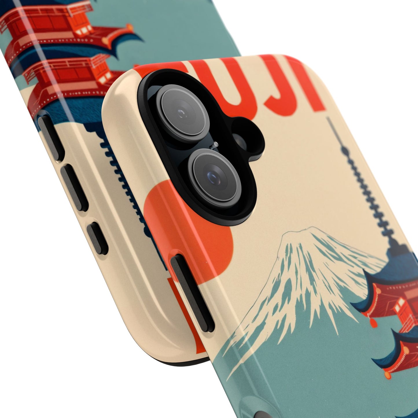 Fuji Case | Coque résistante double protection avec Design Mont Fuji