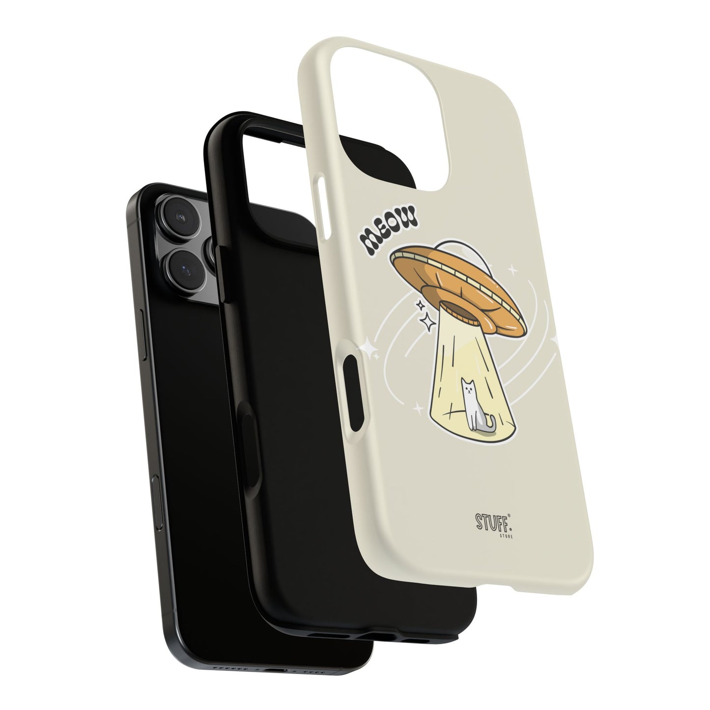 UFO Case | Coque résistante double protection avec Design OVNI fun