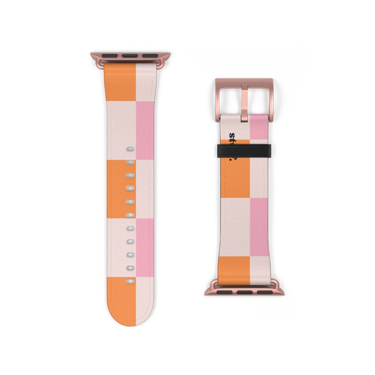 Peachy Band | bracelet Apple Watch simili cuir