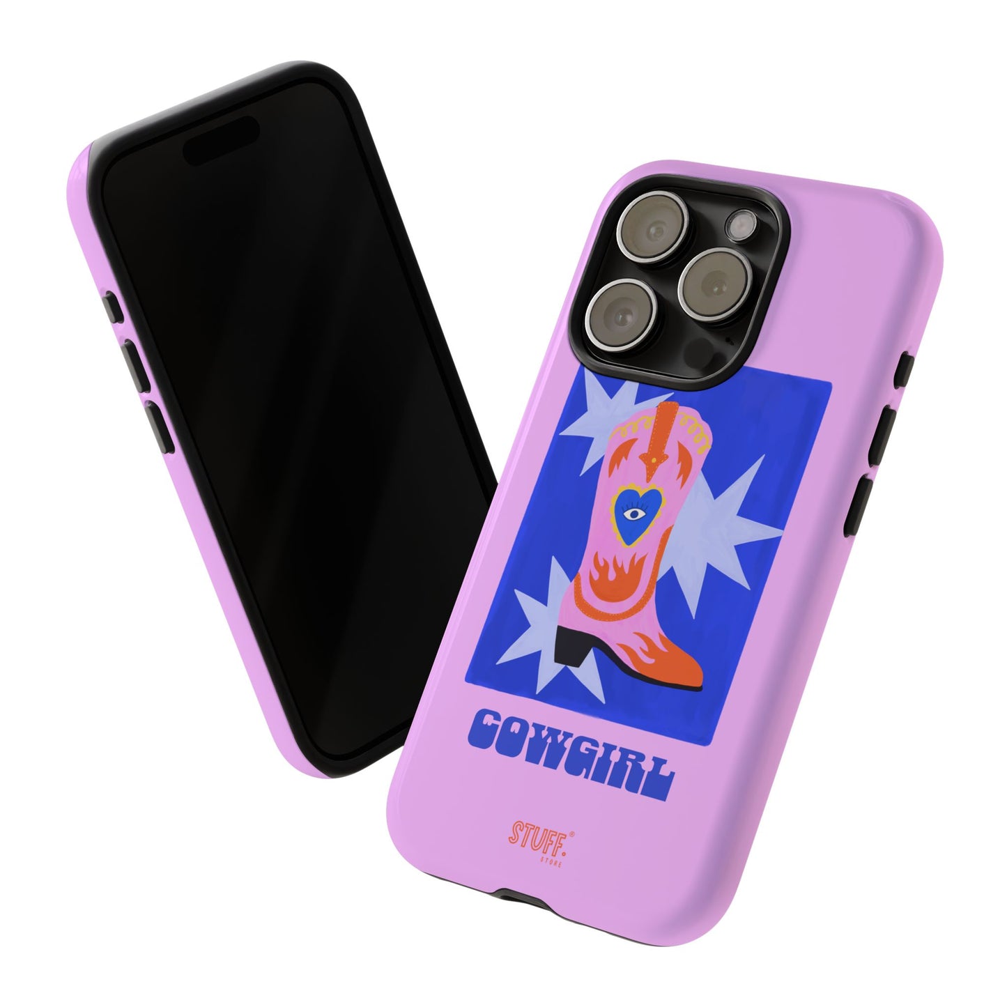 Cowgirl Case | Cose résistante double protection avec Design Western