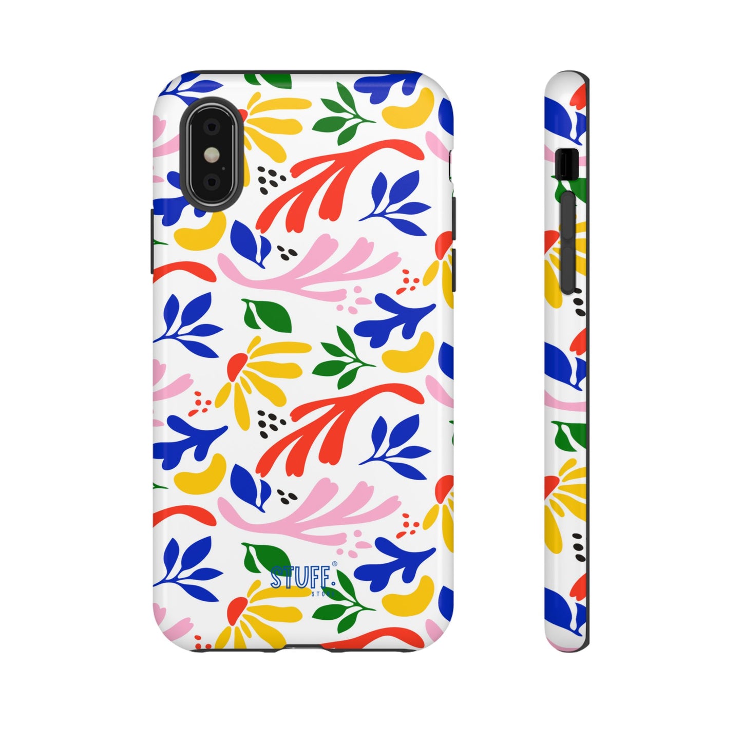 Folly Case | Coque résistante double protection - Design Floral inspiration Matisse