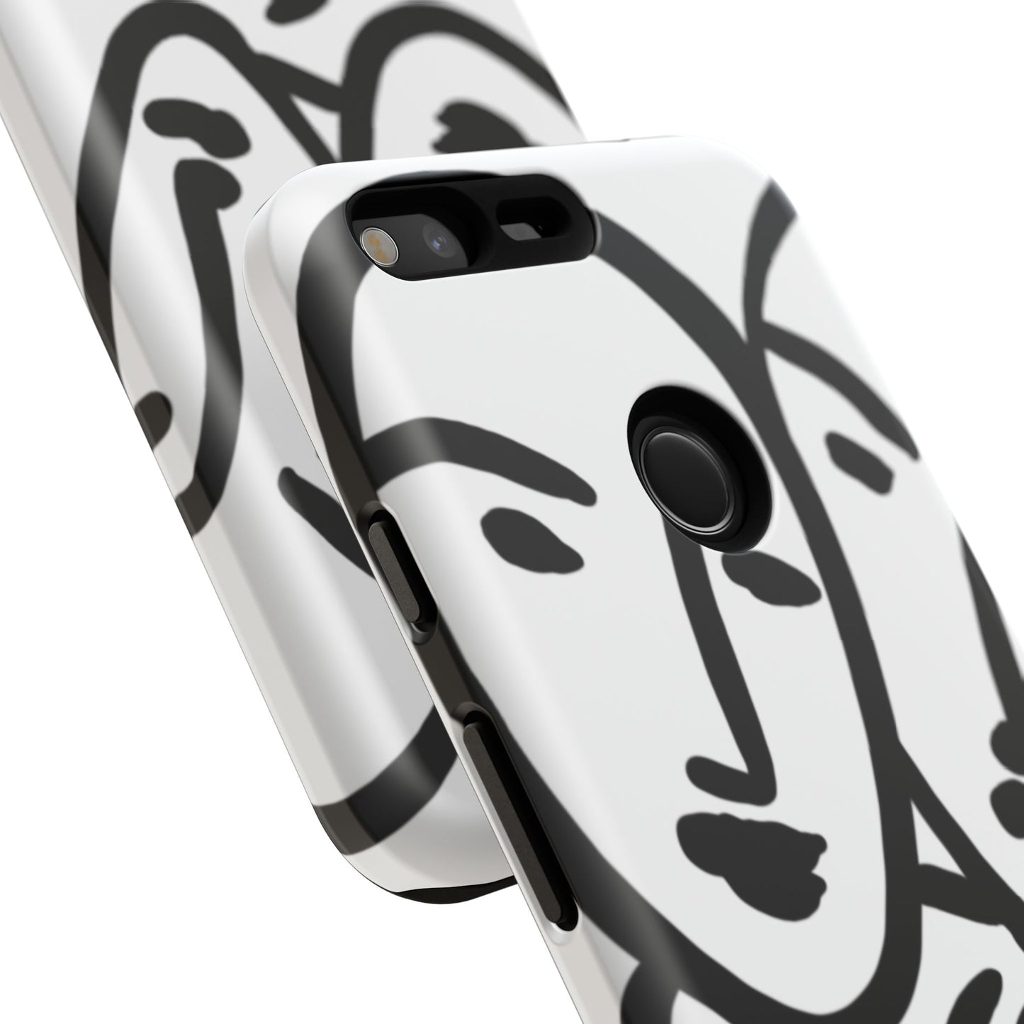 Les Trois Visages | Coque résistante double protection — inspiration Matisse