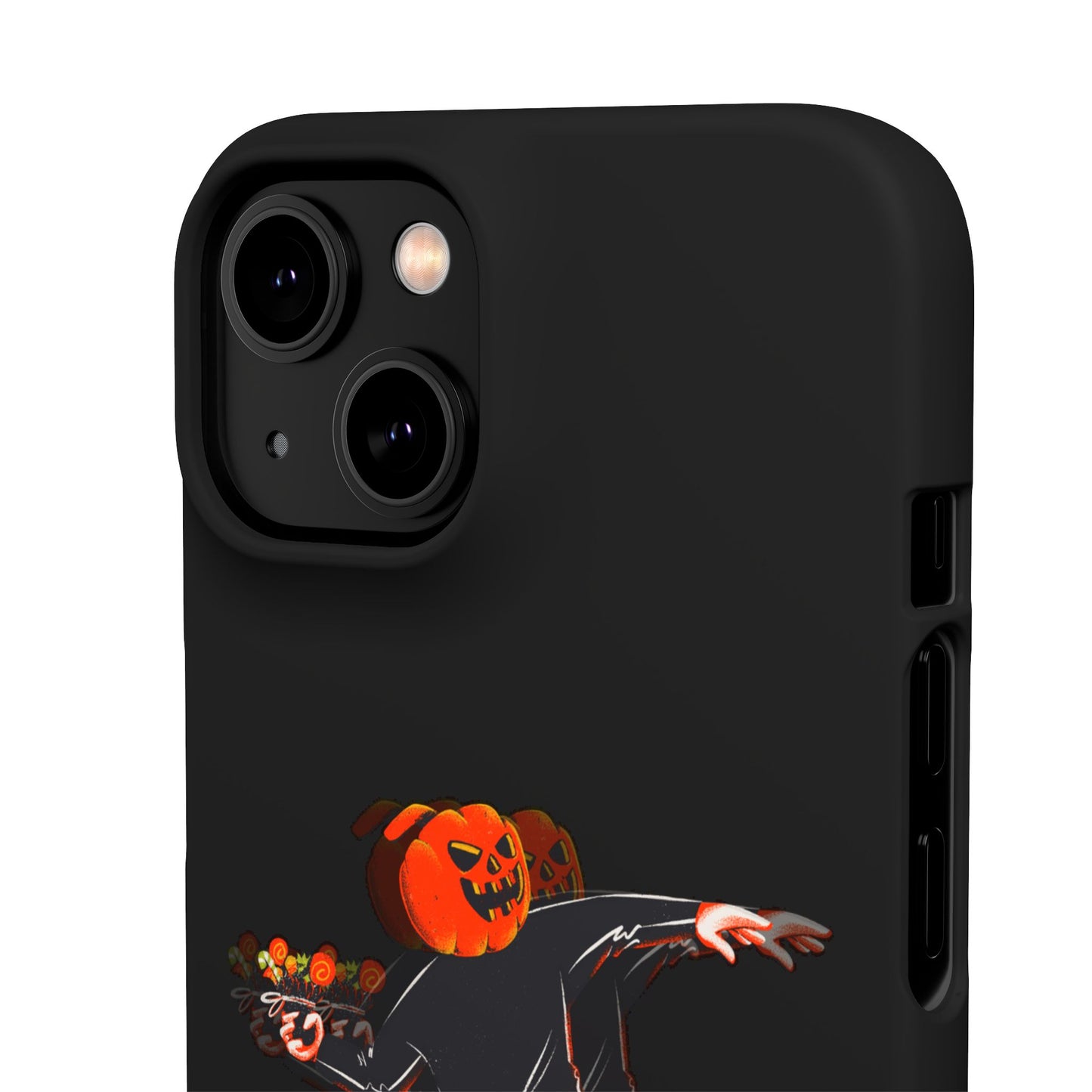 Pumpksy | Coque snap légère et résistante inspiration Banksy – Noir
