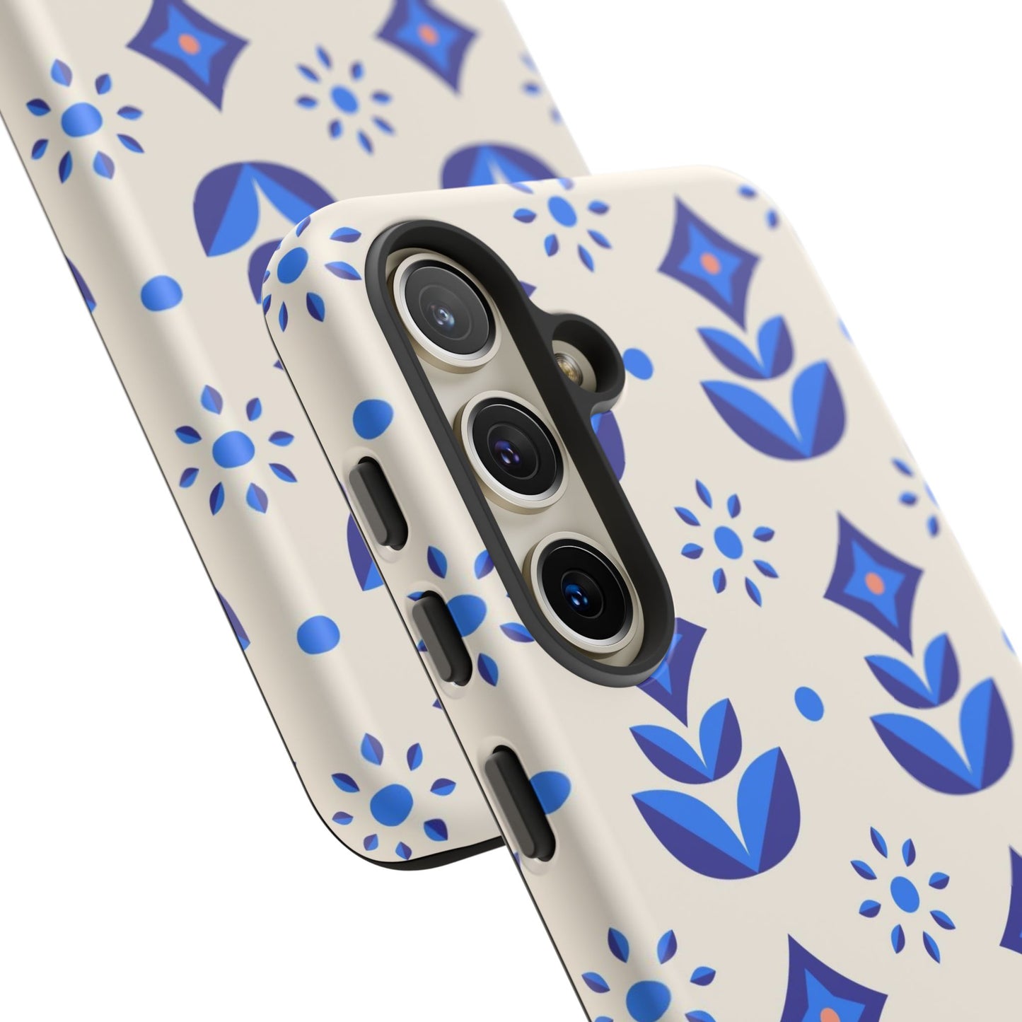 Floral Case | Coque résistante double protection avec Design Fleuri