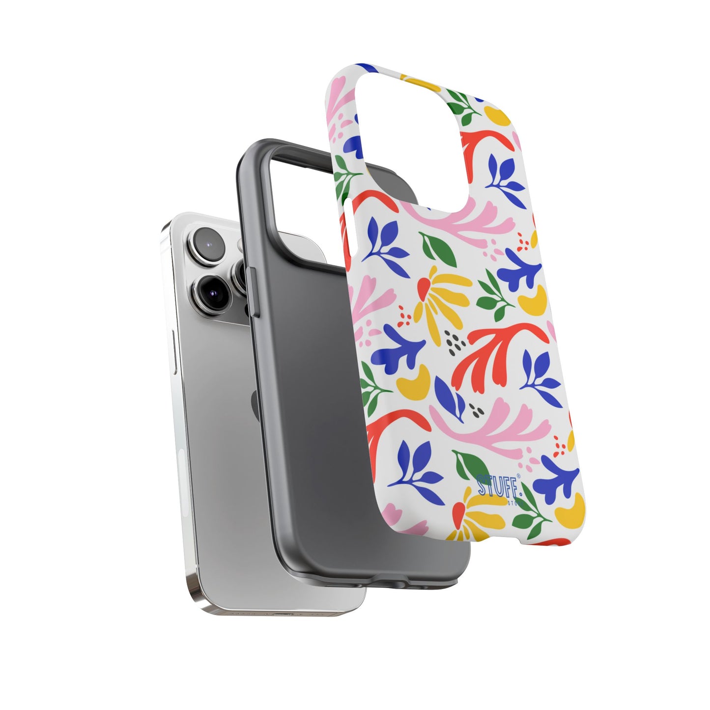 Folly Case | Coque résistante double protection - Design Floral inspiration Matisse