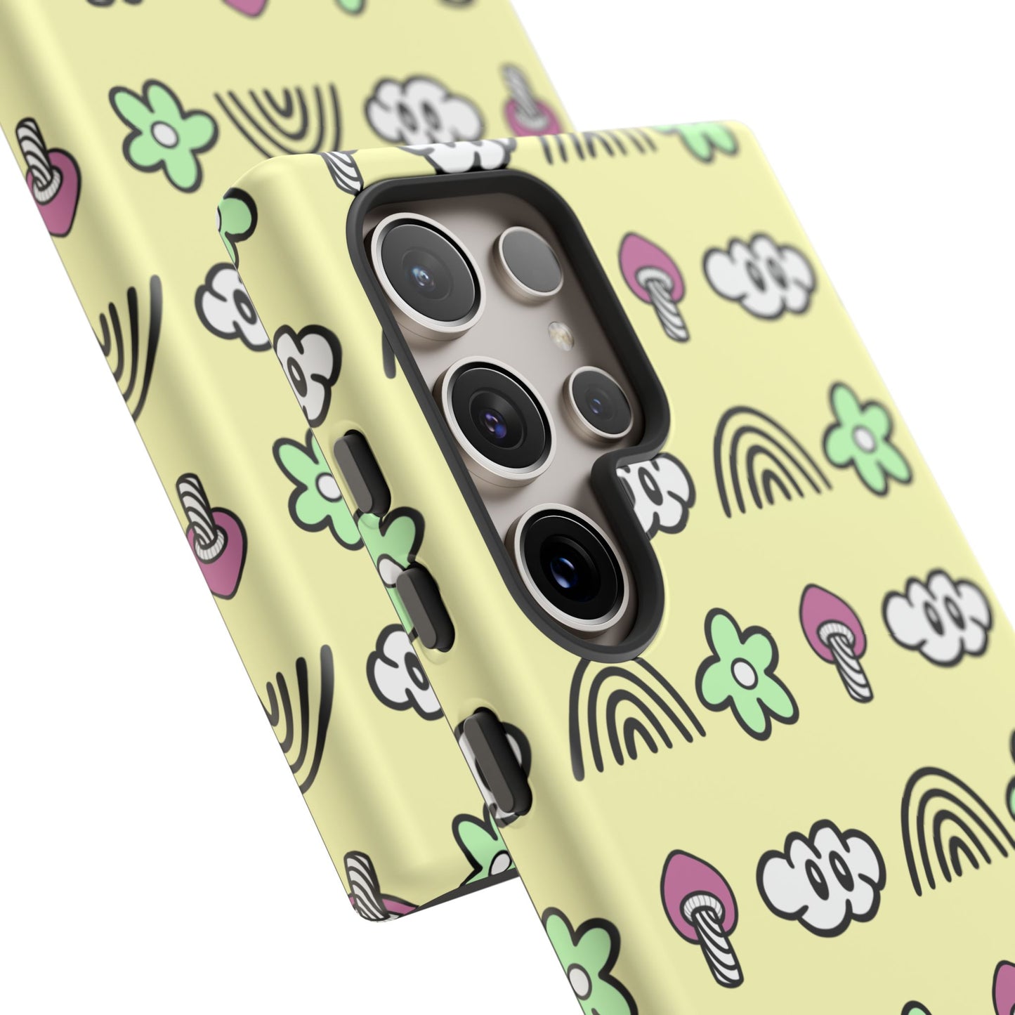Pixie Case | Coque résistante double protection — Collection Pixie — Jaune