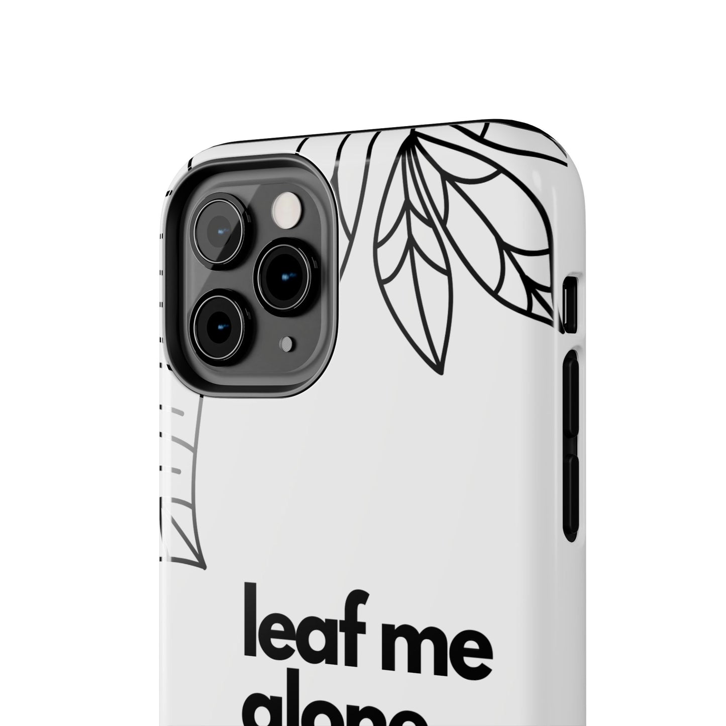 Leaf Me Case | Coque résistante double protection avec design minimaliste