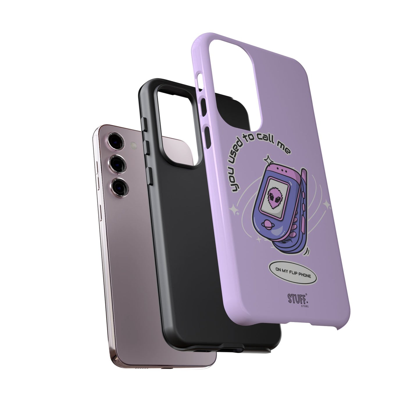 Flip Phone Case | Coque résistante double protection avec Design Y2K