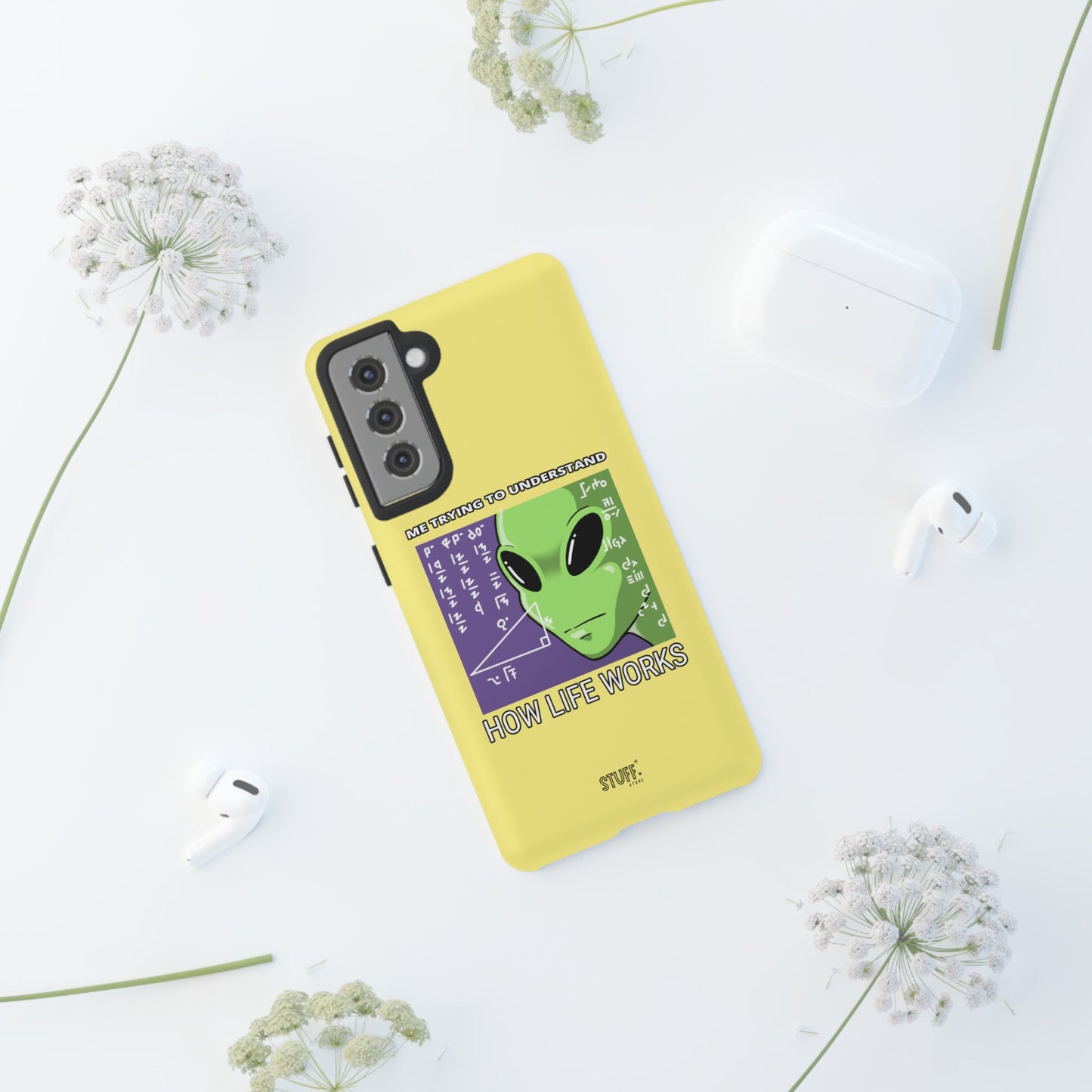 Confused Alien Case | Coque résistante Dual Protect anti-choc