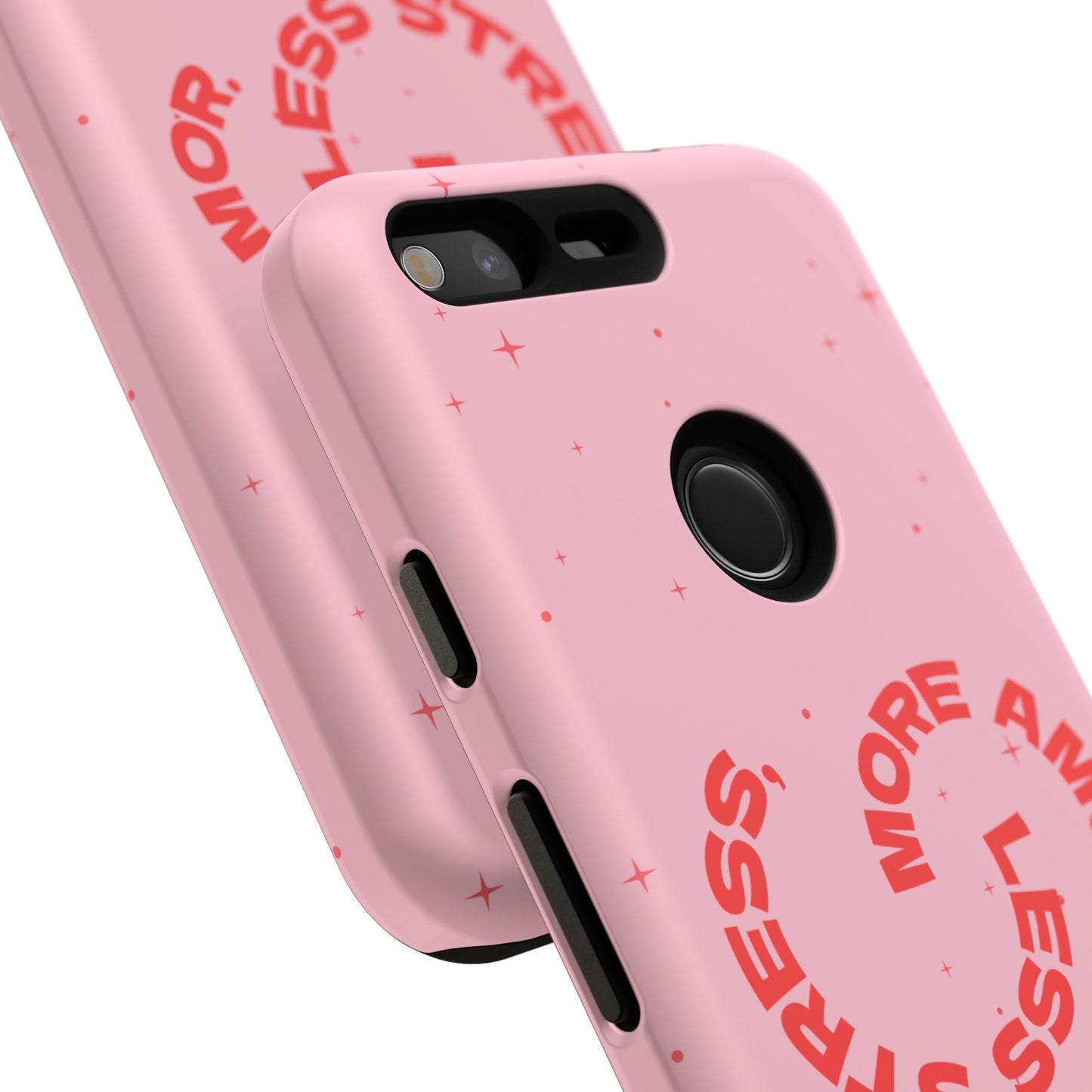 More Amor Case | Coque résistante double protection avec phrase Bienveillante