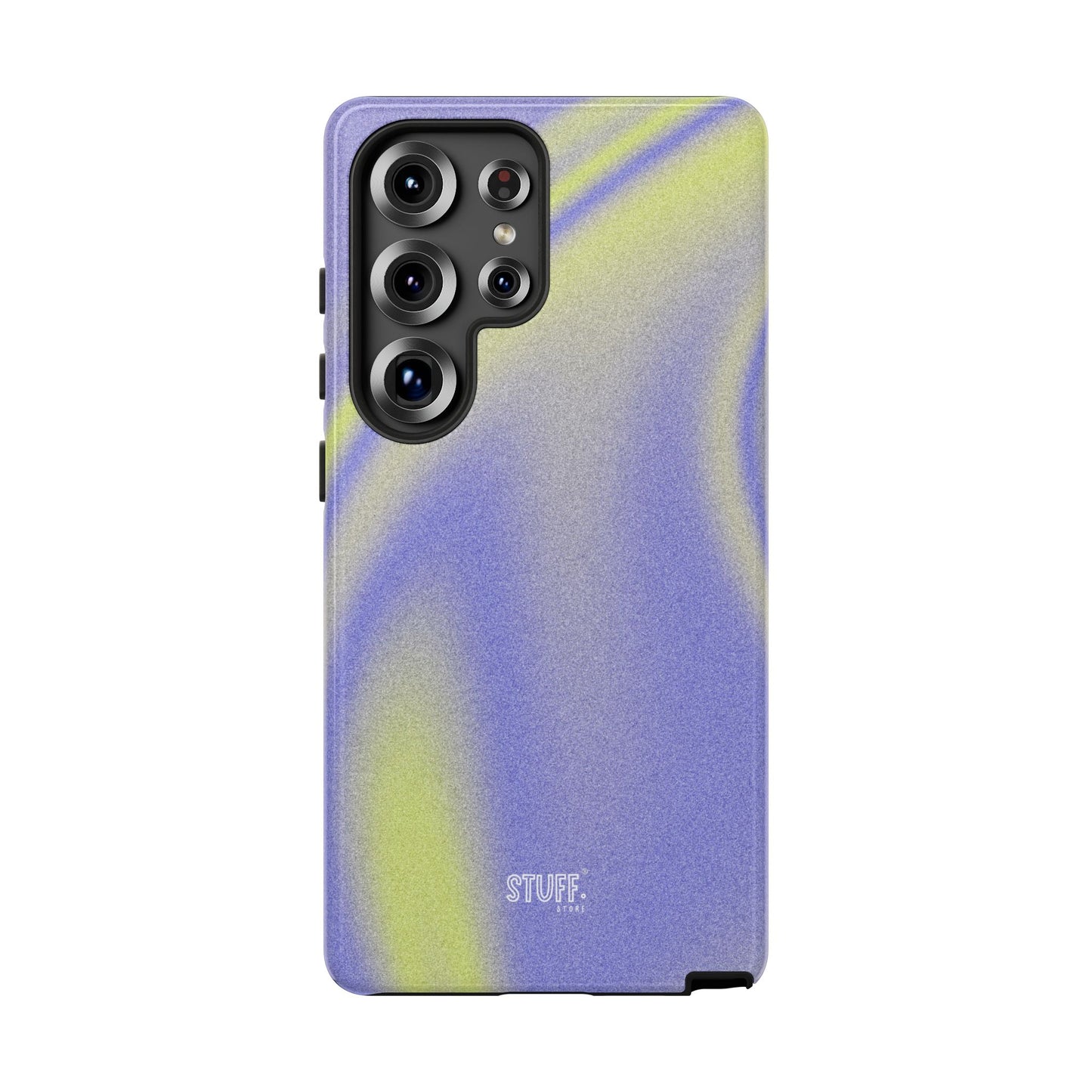 Vibrant Case | Coque résistante double protection anti-choc - Violet & Jaune