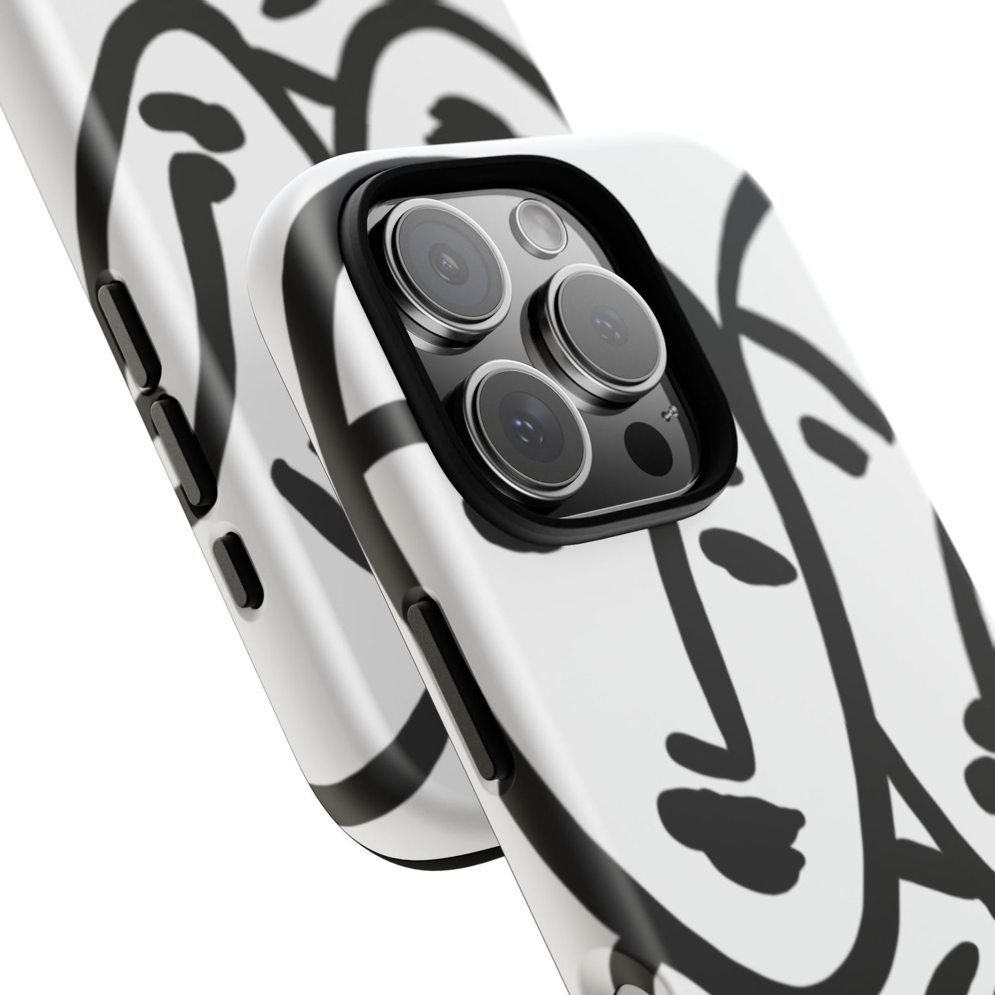Les Trois Visages | Coque résistante double protection — inspiration Matisse