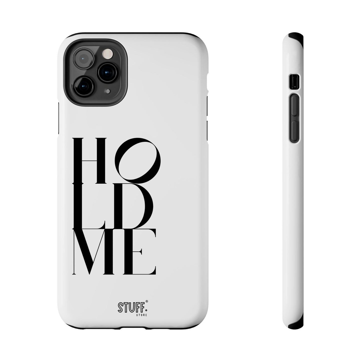 Hold Me | Coque résistante et durable avec Design épuré Monochrome
