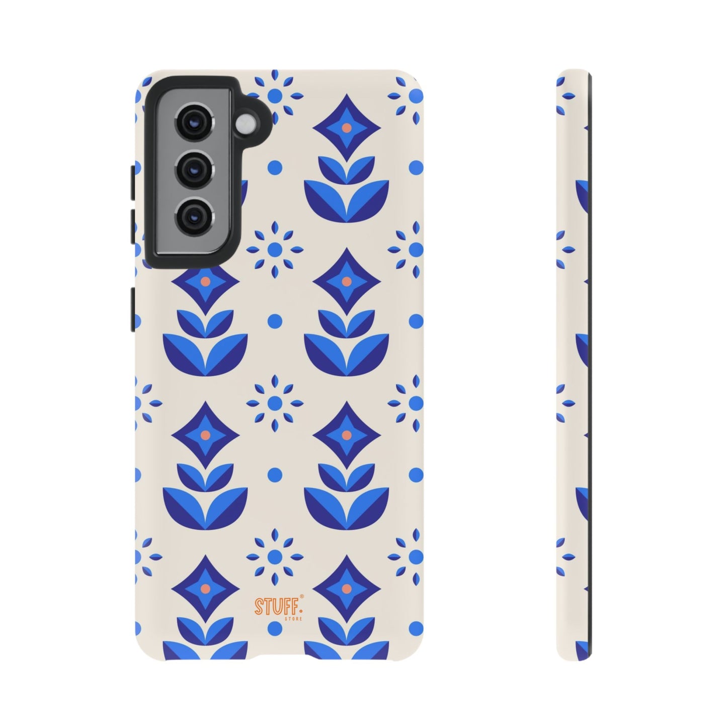 Floral Case | Coque résistante double protection avec Design Fleuri