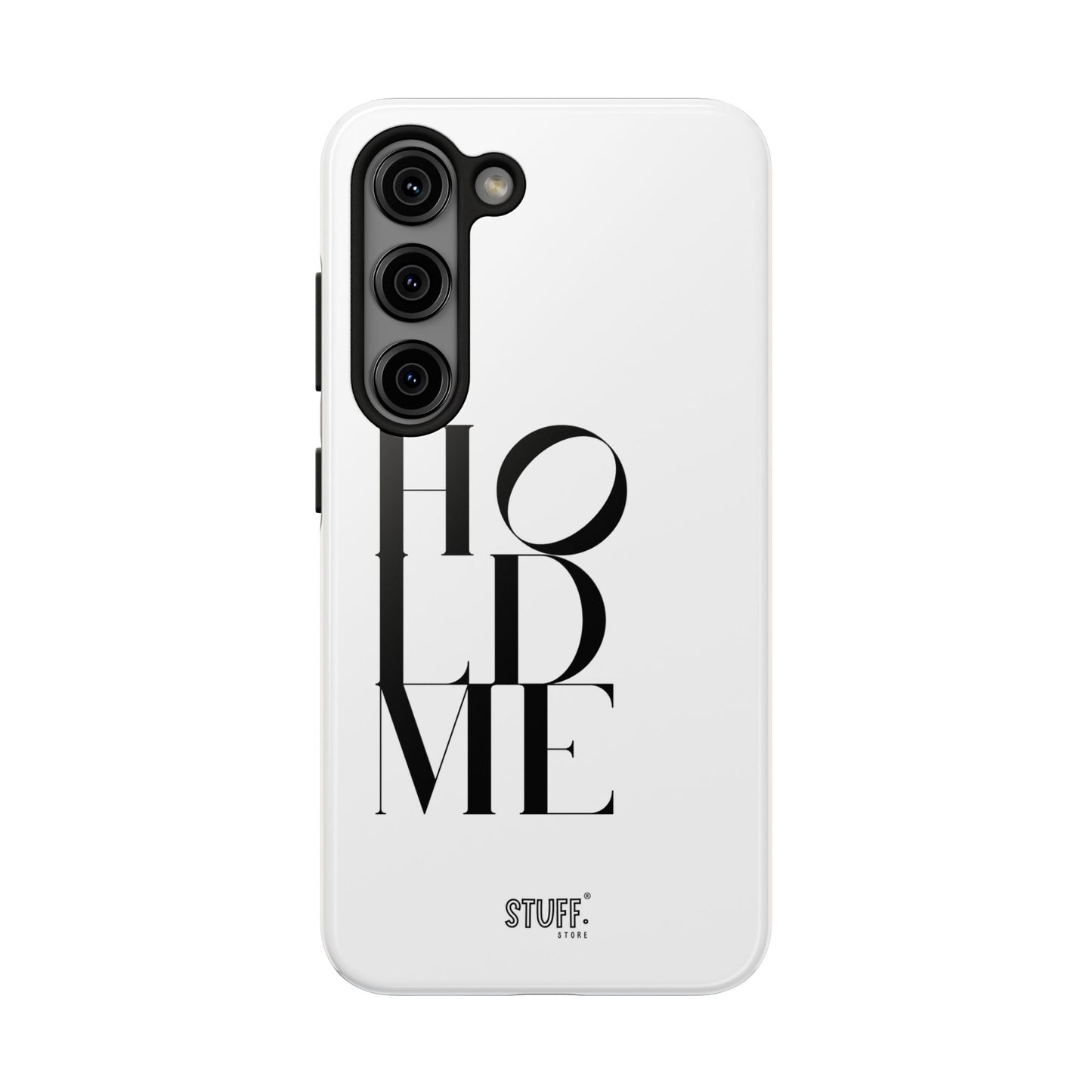 Hold Me | Coque résistante et durable avec Design épuré Monochrome
