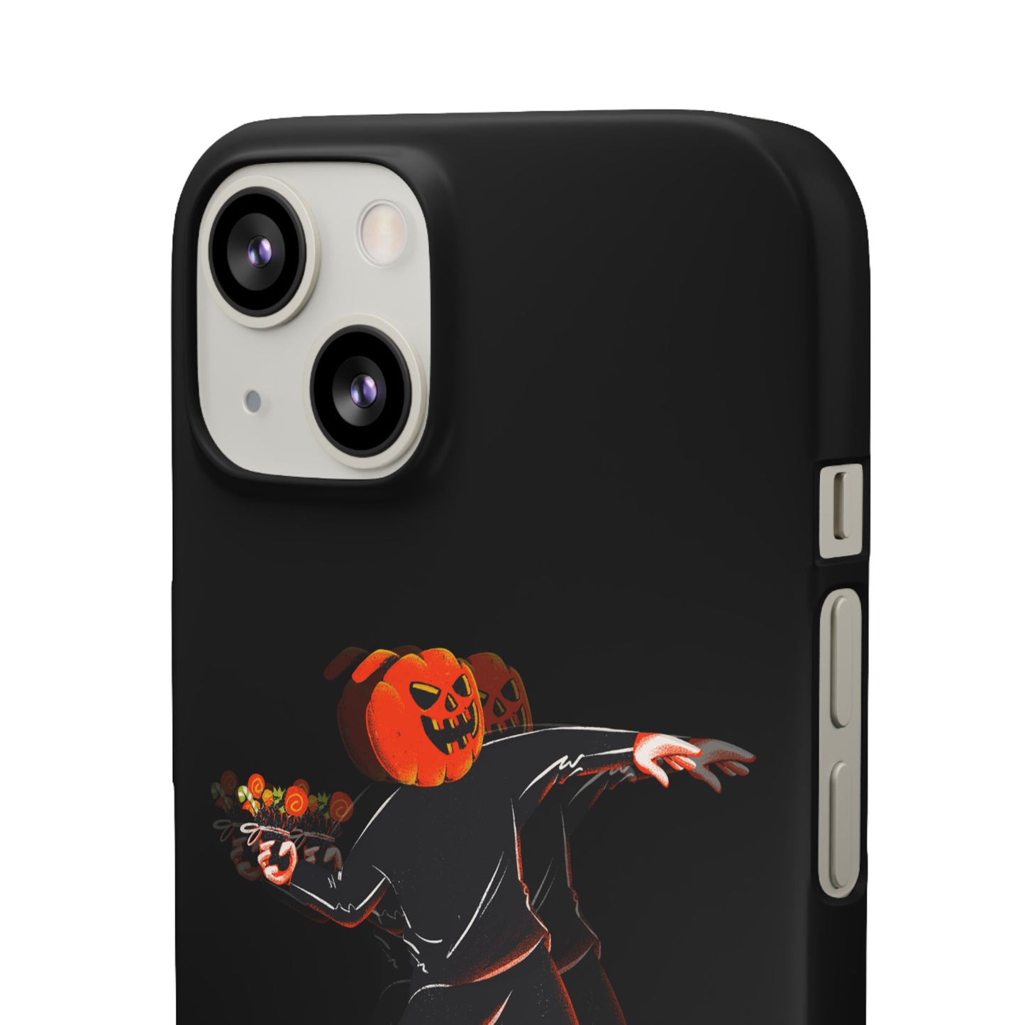 Pumpksy | Coque snap légère et résistante inspiration Banksy – Noir