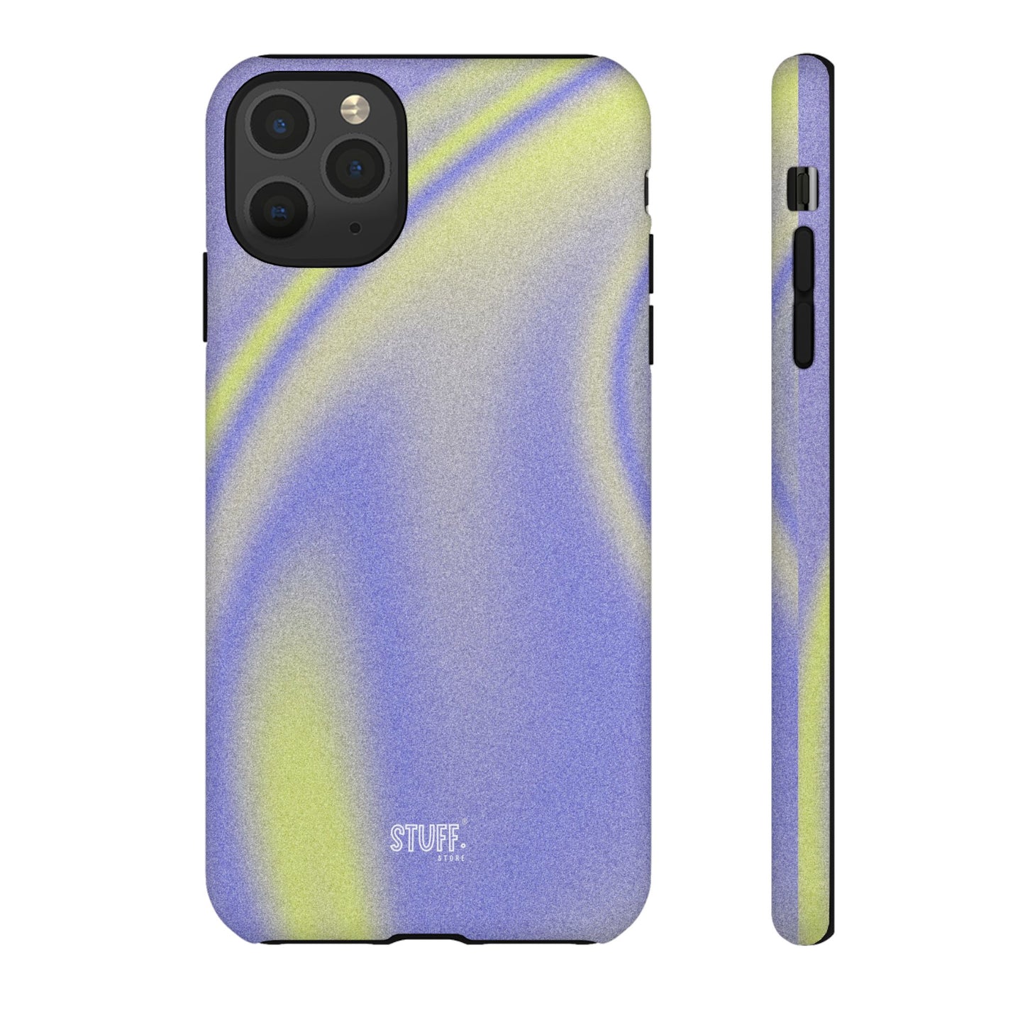 Vibrant Case | Coque résistante double protection anti-choc - Violet & Jaune