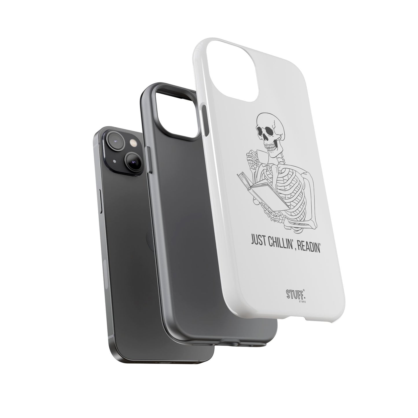 Chillin' Case | Coque résistante double protection avec phrase drôle