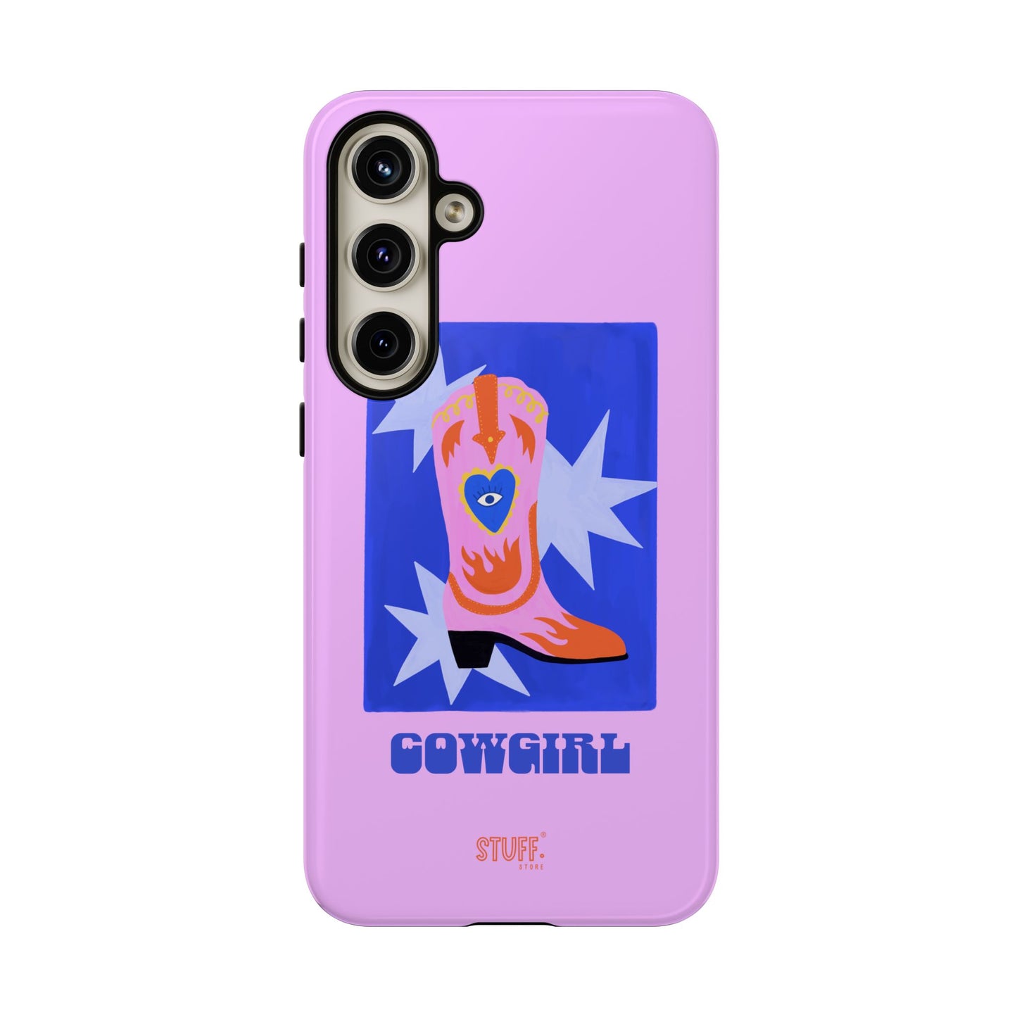 Cowgirl Case | Cose résistante double protection avec Design Western