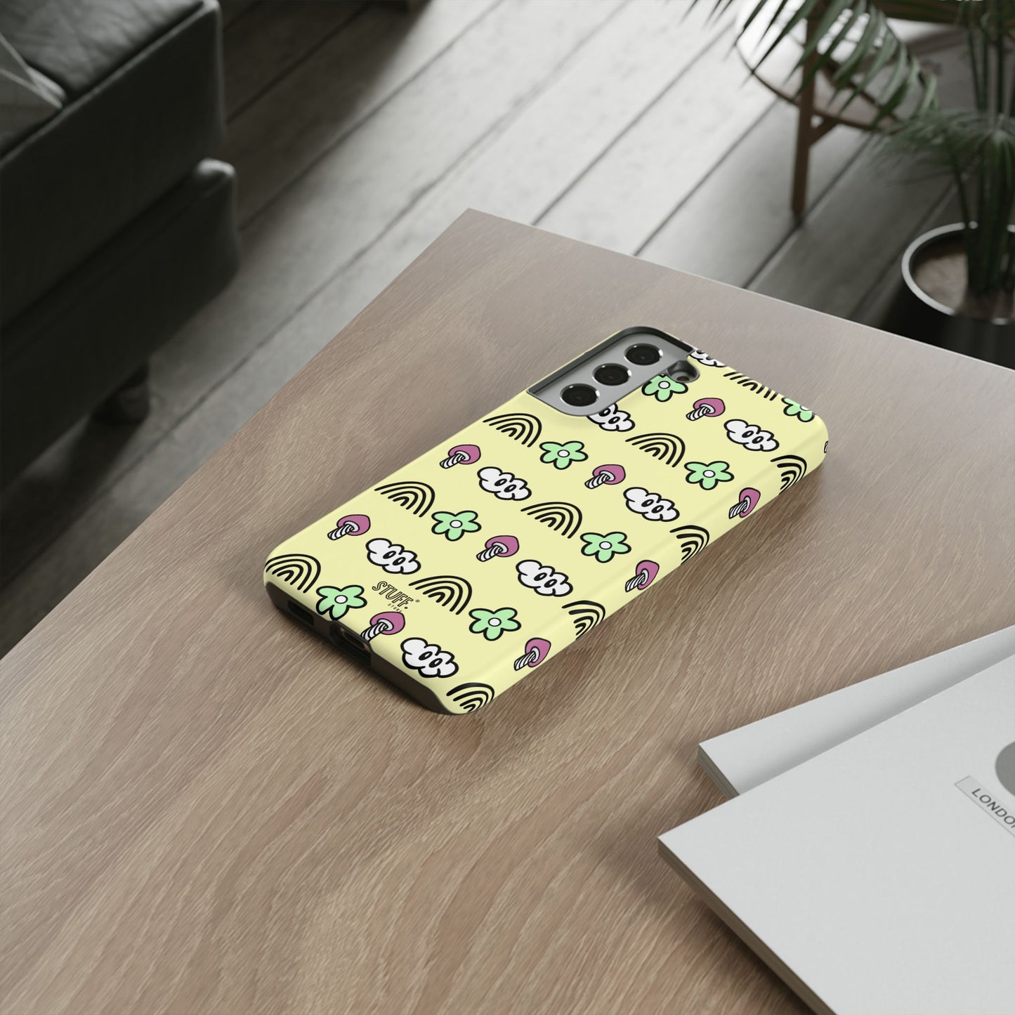 Pixie Case | Coque résistante double protection — Collection Pixie — Jaune