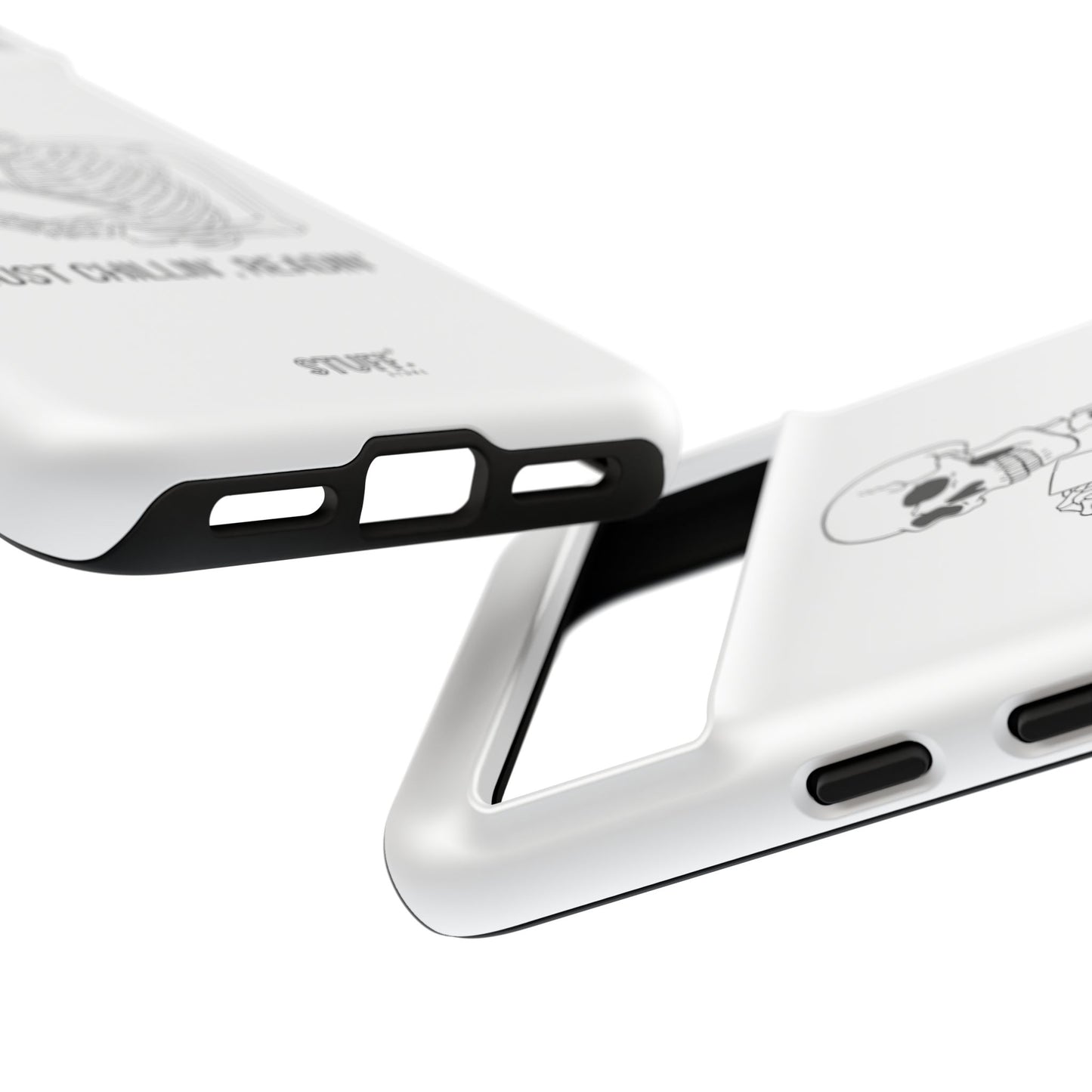 Chillin' Case | Coque résistante double protection avec phrase drôle