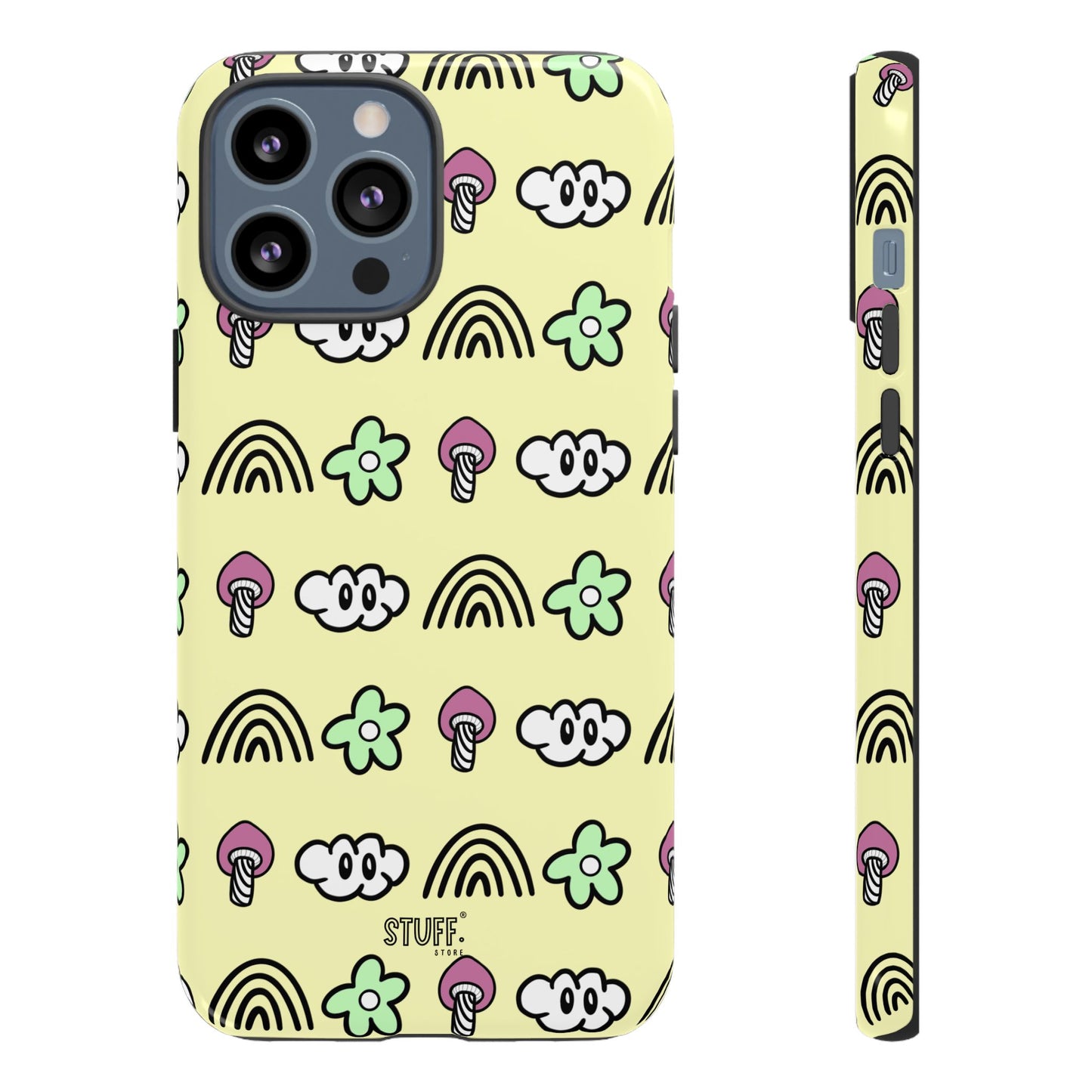 Pixie Case | Coque résistante double protection — Collection Pixie — Jaune