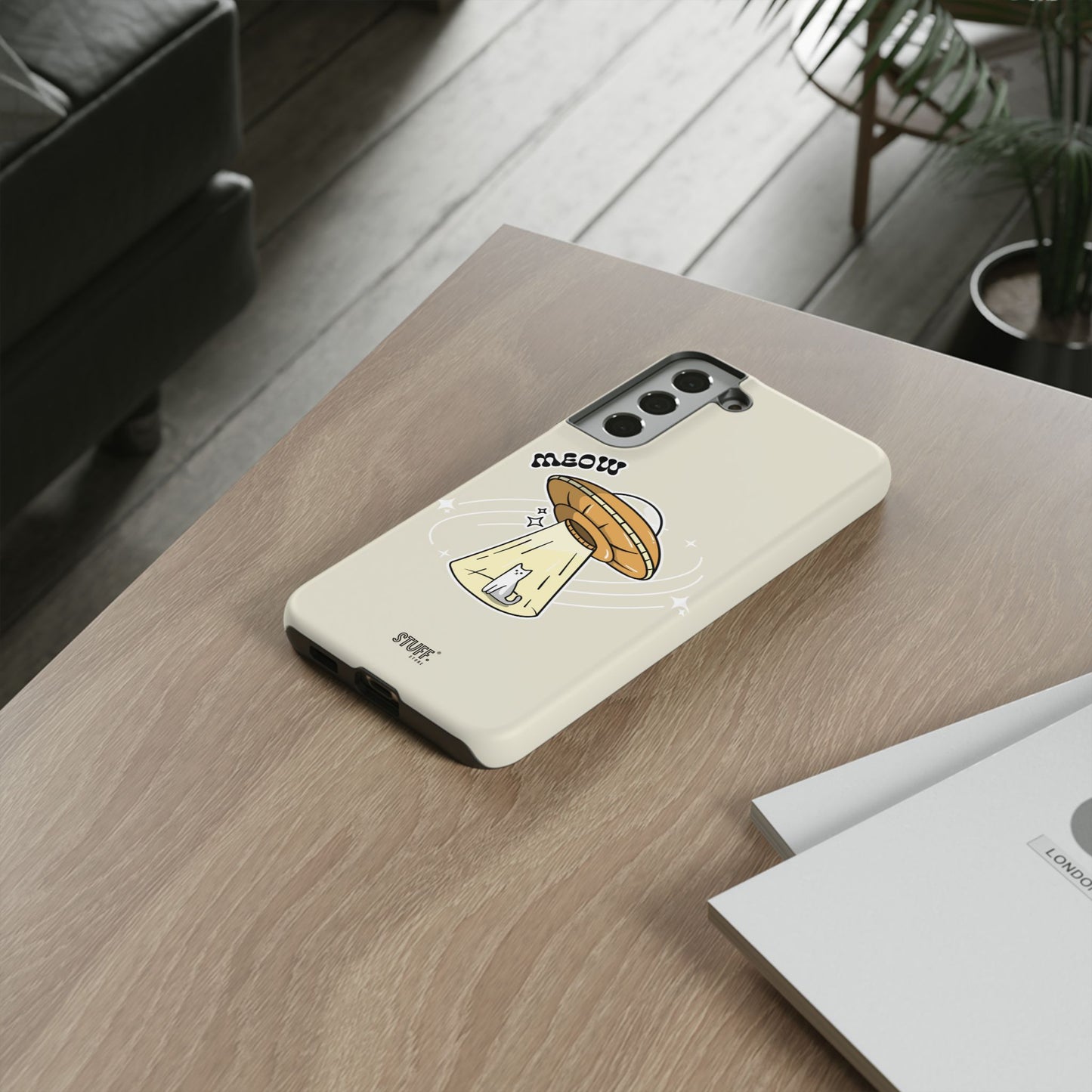 UFO Case | Coque résistante double protection avec Design OVNI fun